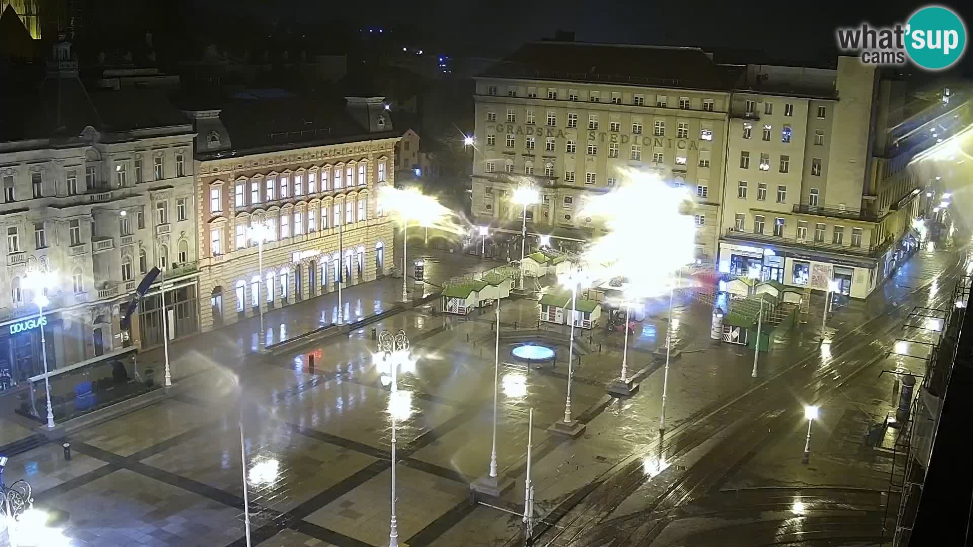 Ban Jelačić Platz  Live webcam Zagreb – Hotel Dubrovnik