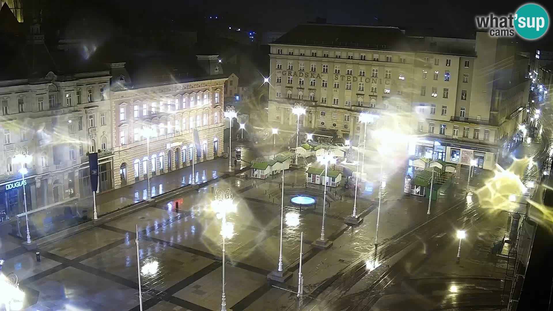 Webcam live Zagreb – Piazza Ban Jelačić