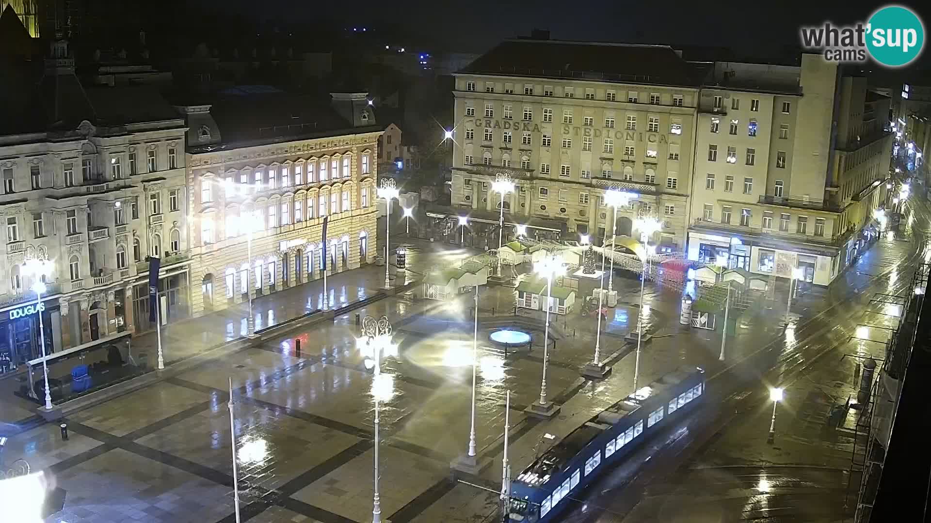 Piazza Ban Jelačić livecam Zagreb – Hotel Dubrovnik