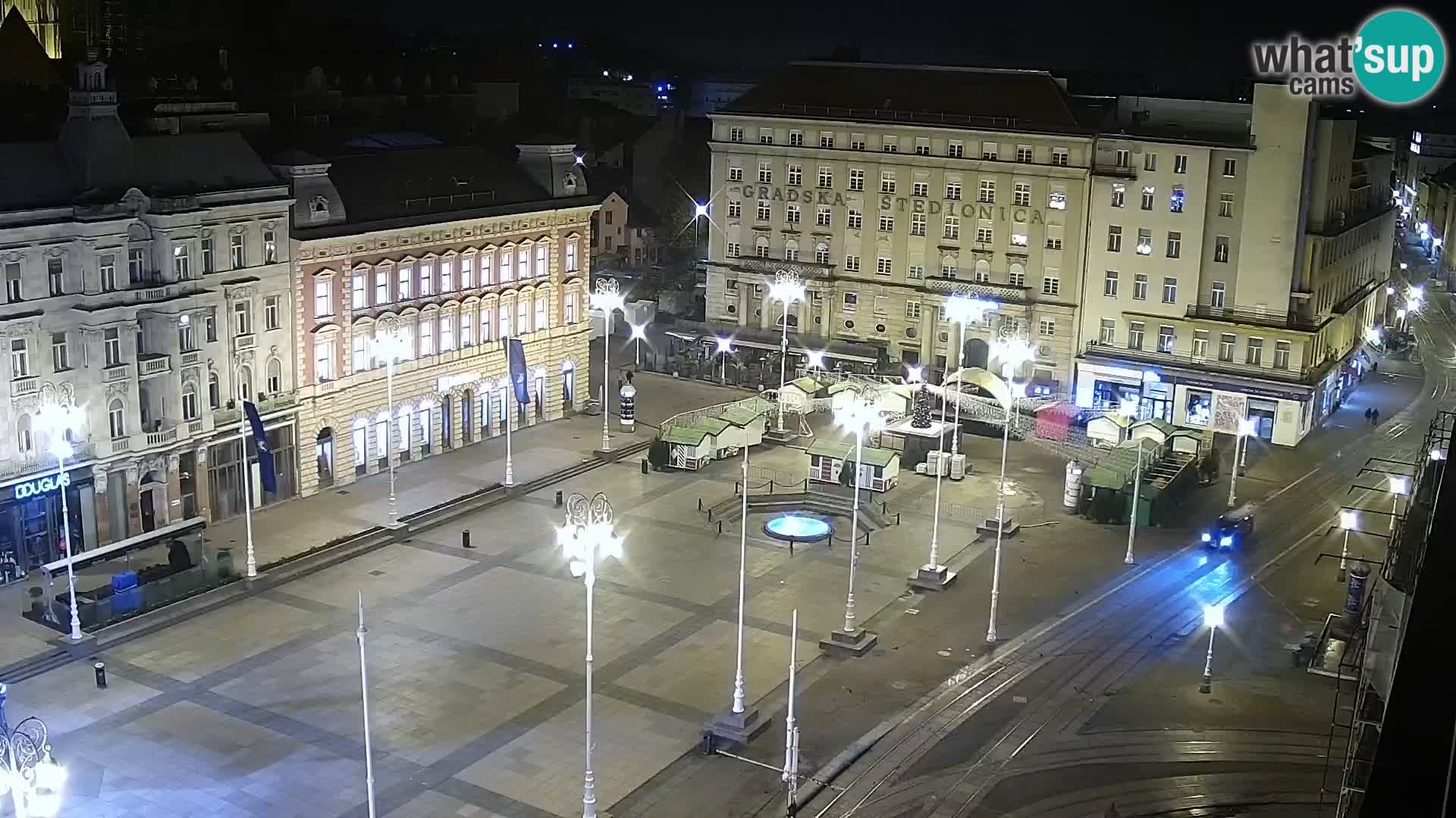 Webcam live Zagreb – Ban Jelačić Platz