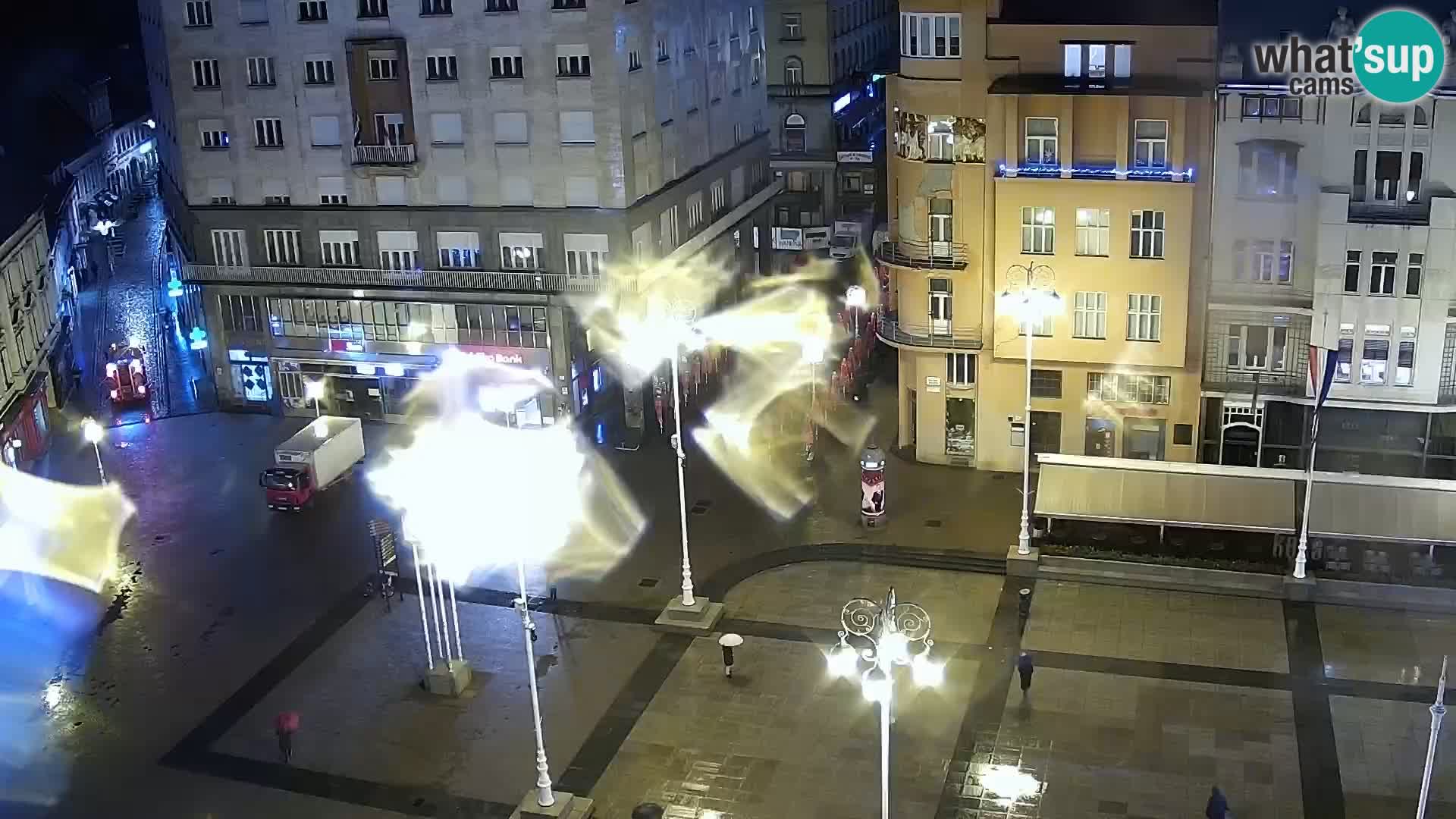 Piazza Ban Jelačić livecam Zagreb – Hotel Dubrovnik