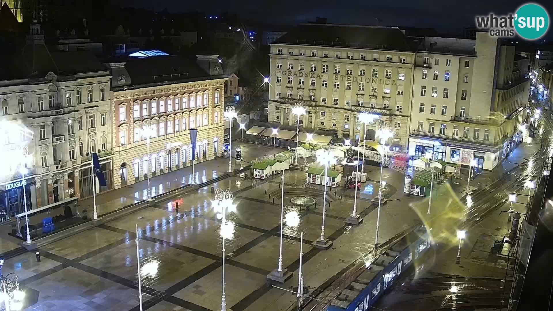 Webcam live Zagreb – Ban Jelačić Platz