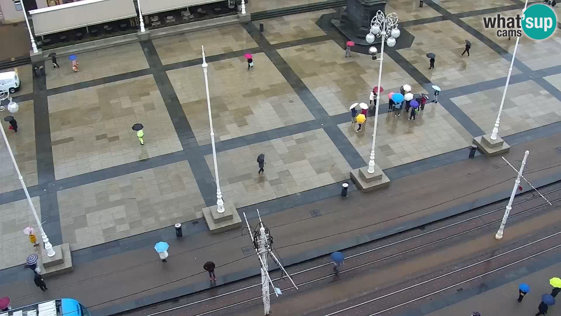 Piazza Ban Jelačić livecam Zagreb – Hotel Dubrovnik