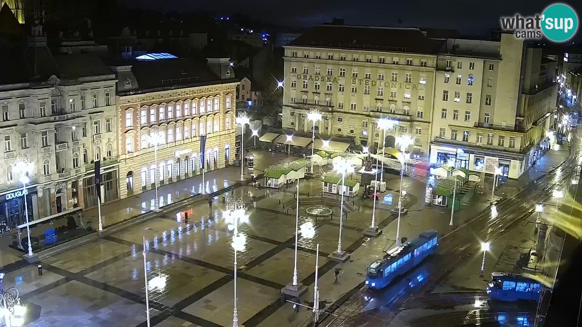 Webcam live Zagreb – Ban Jelačić Platz