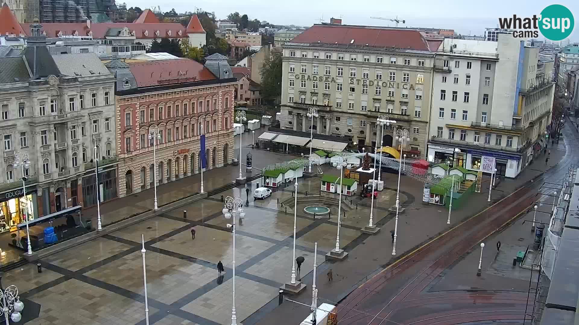 Webcam Zagreb – Plaza Ban Jelačić