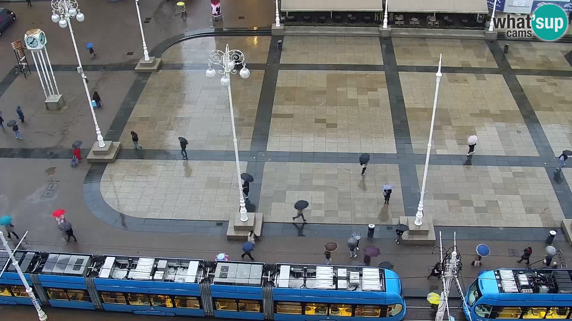 Webcam live Zagreb – Ban Jelačić Platz