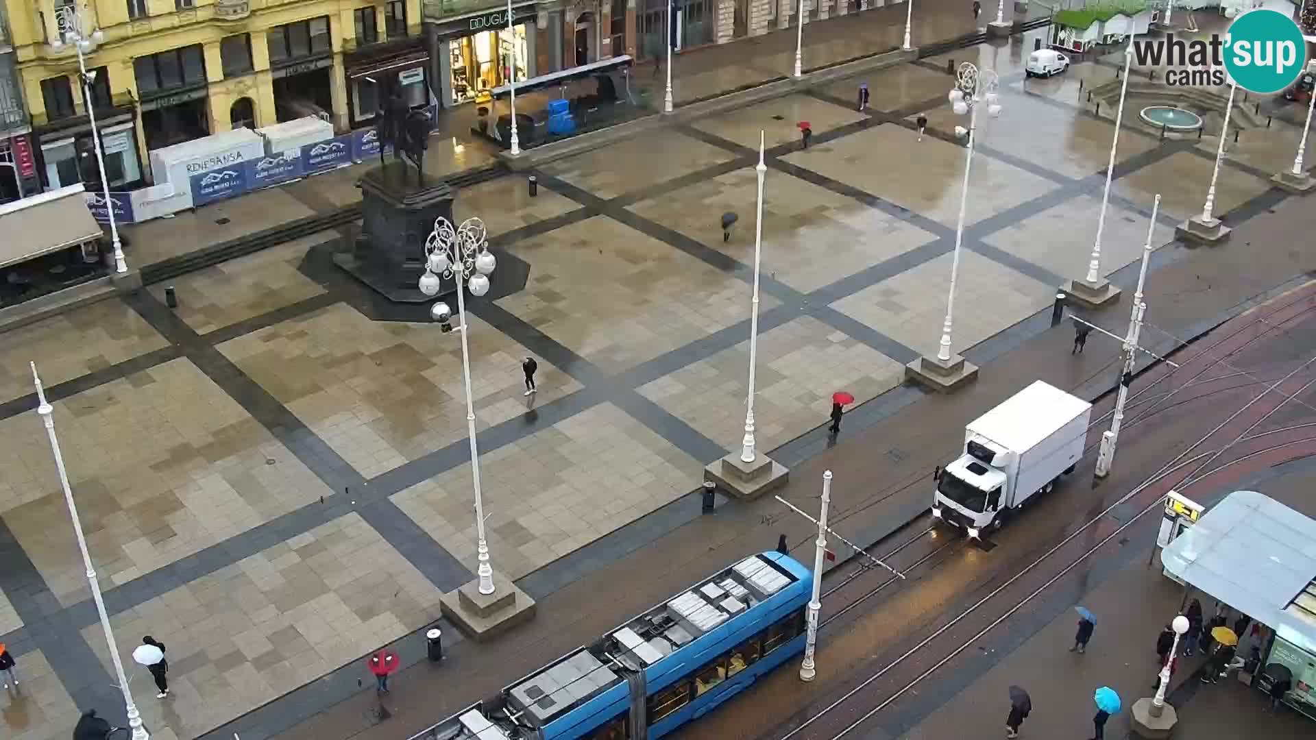 Piazza Ban Jelačić livecam Zagreb – Hotel Dubrovnik