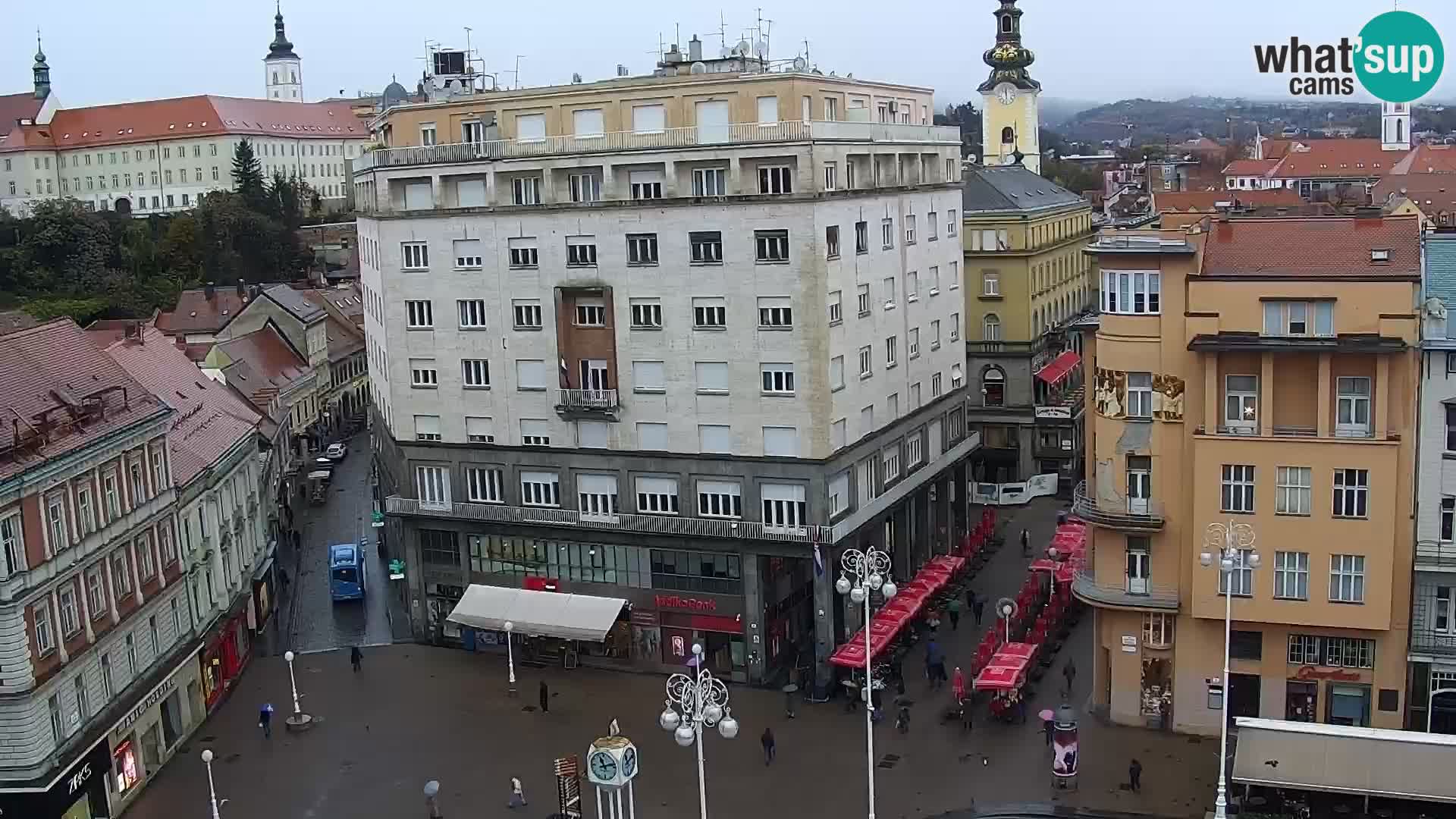 Webcam live Zagreb – Ban Jelačić Platz