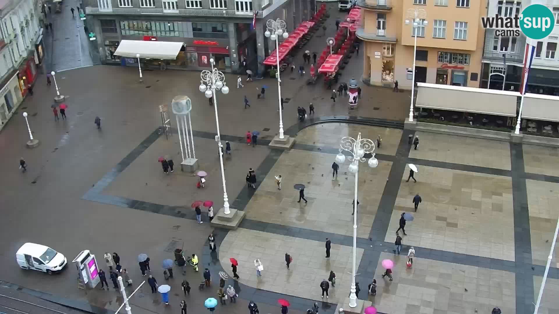 Webcam live Zagreb – Ban Jelačić Platz