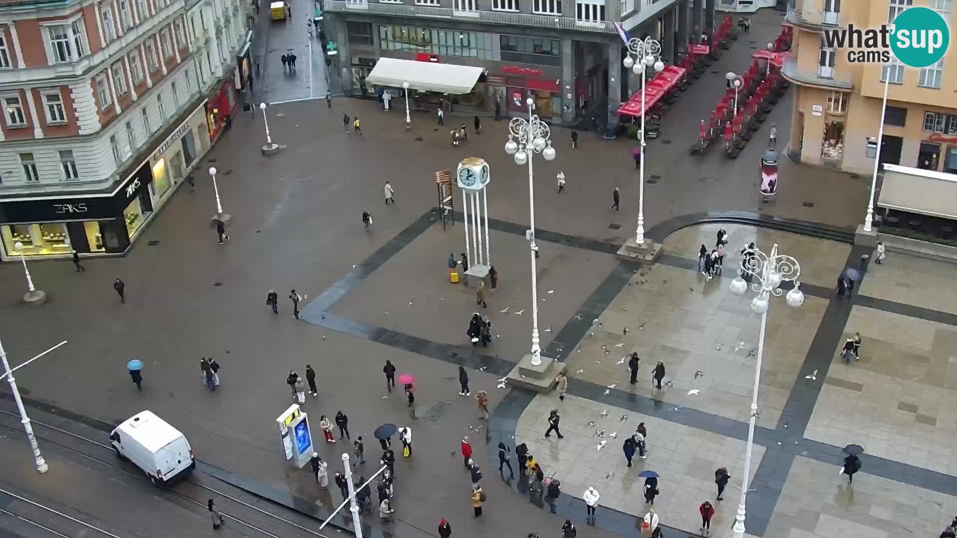 Webcam live Zagreb – Ban Jelačić Platz