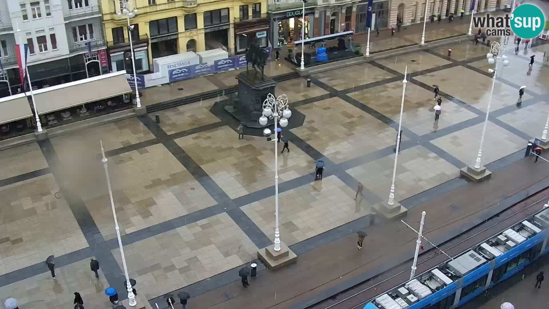 Ban Jelačić Platz  Live webcam Zagreb – Hotel Dubrovnik