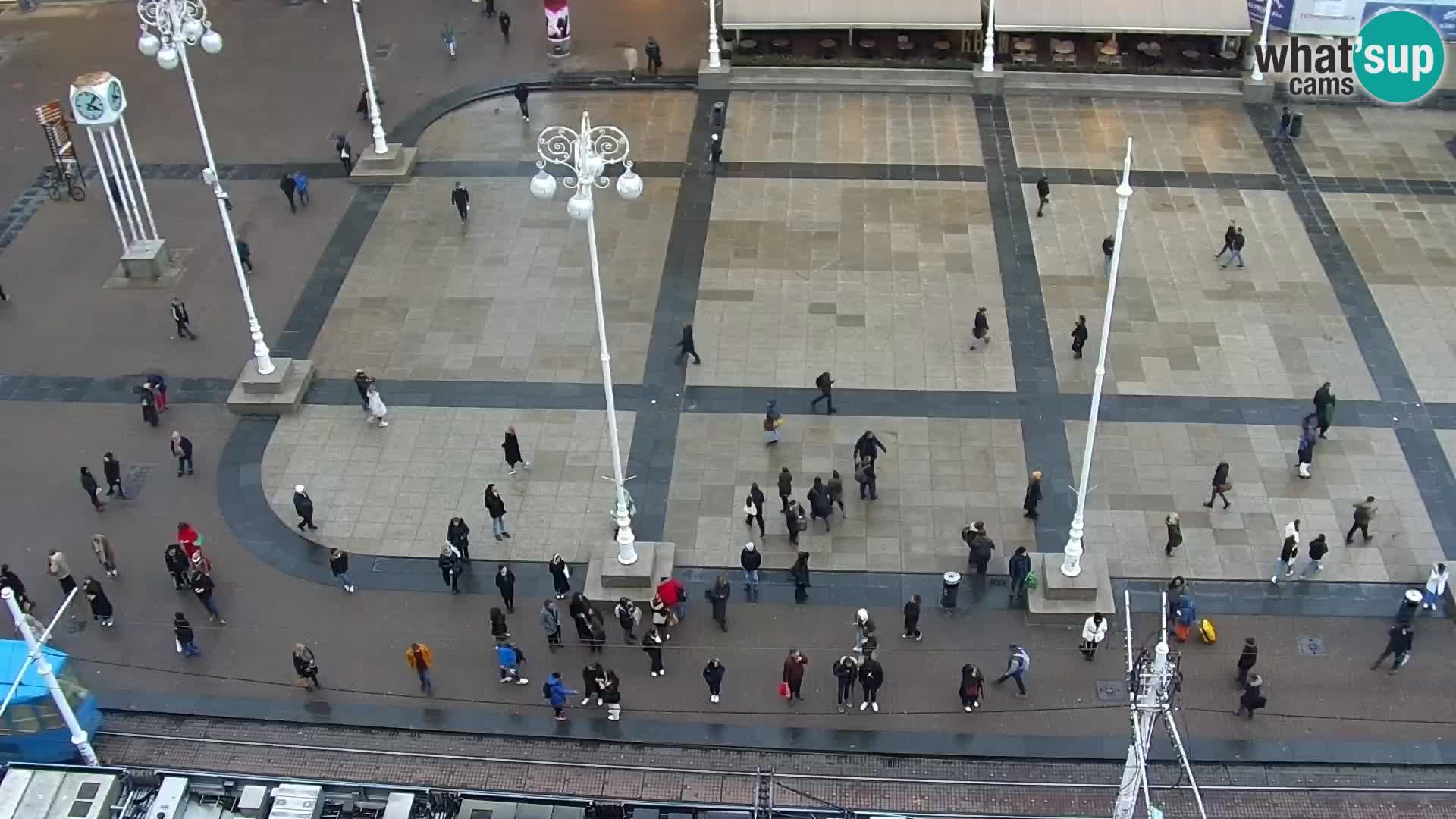 Webcam live Zagreb – Ban Jelačić Platz