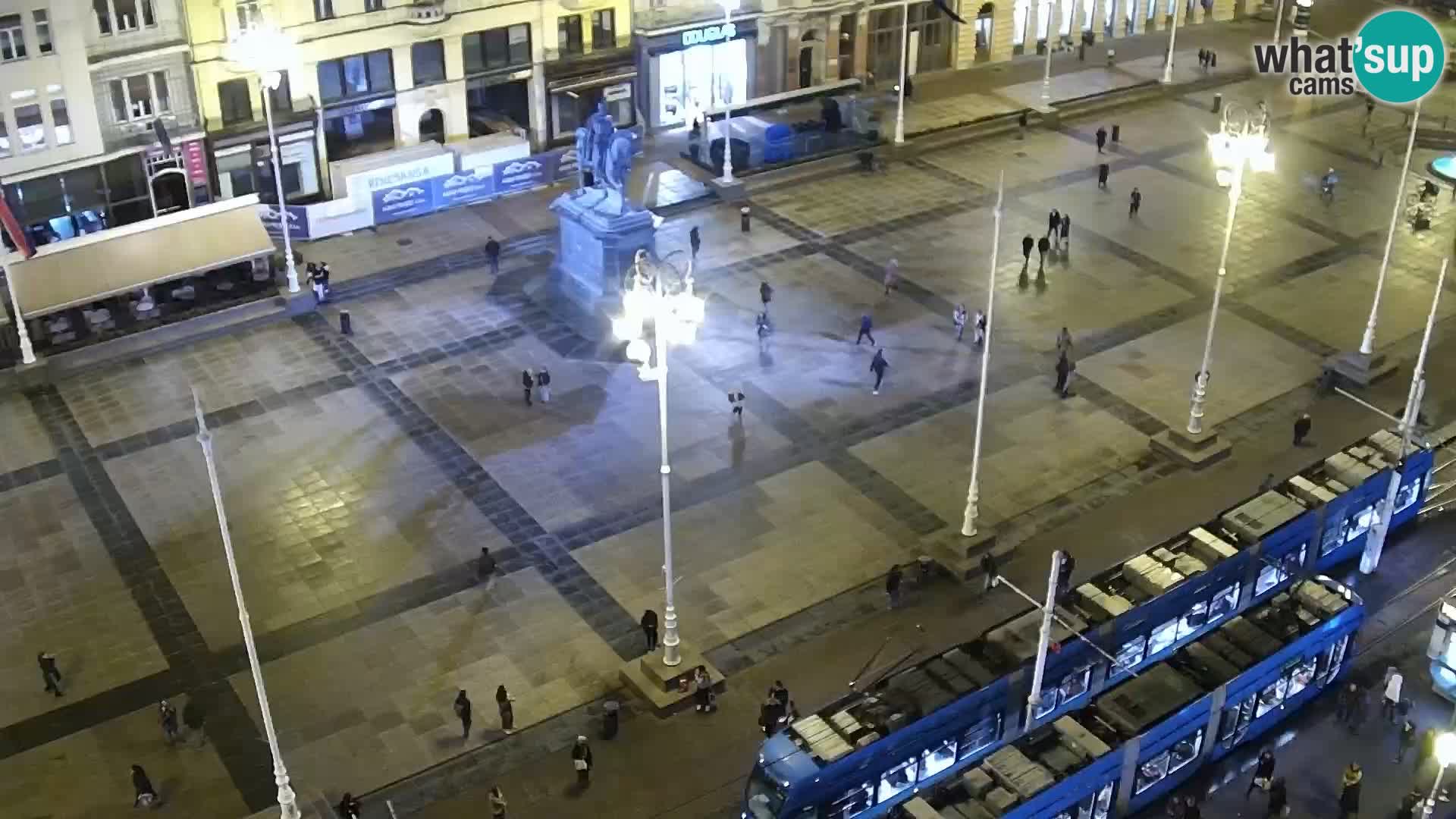 Plaza Ban Jelačić camera en vivo Zagreb – Hotel Dubrovnik