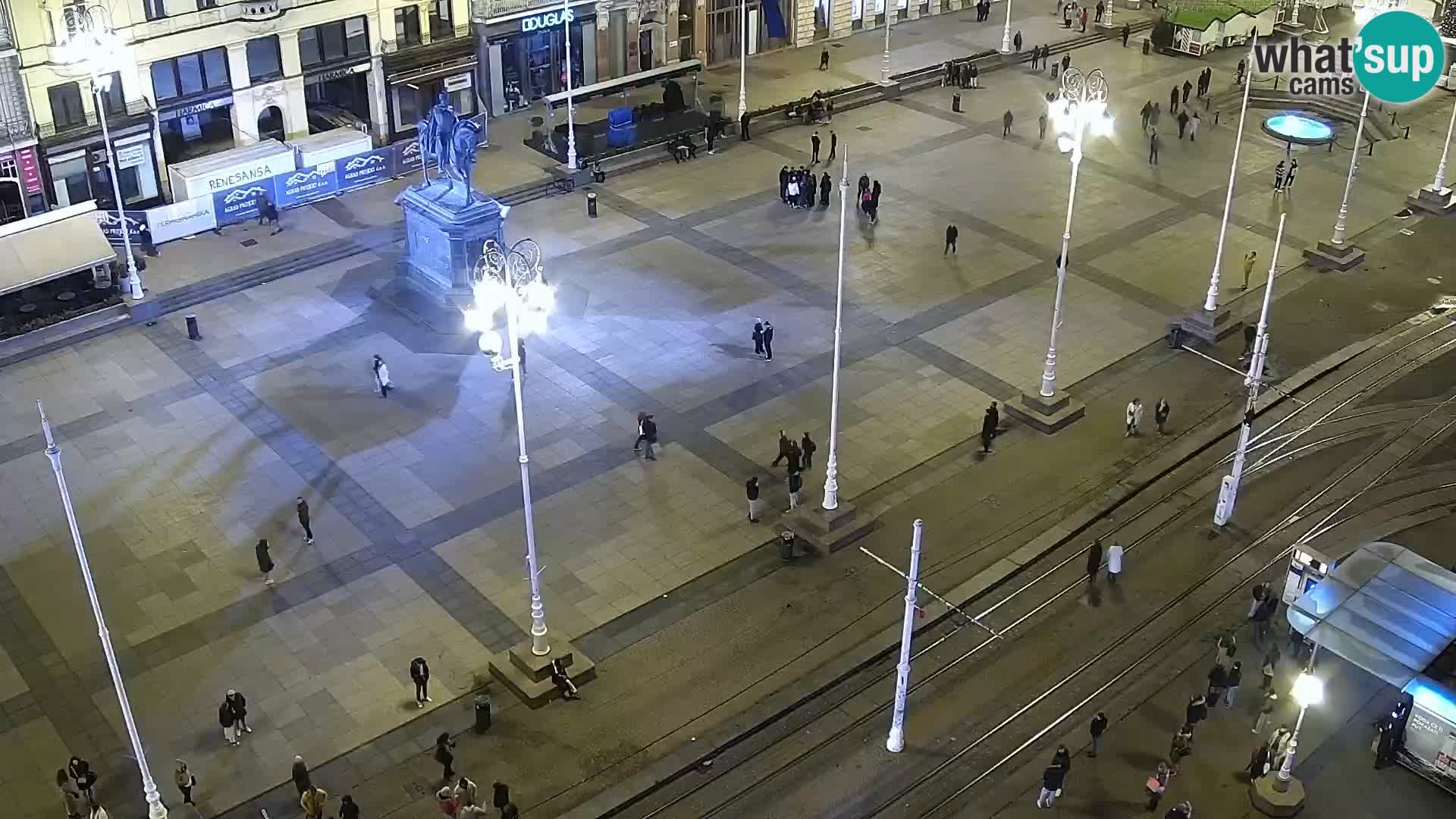 Webcam Zagreb – Plaza Ban Jelačić