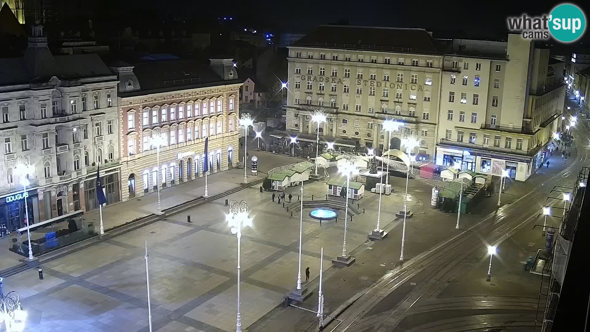 Webcam live Zagreb – Ban Jelačić Platz