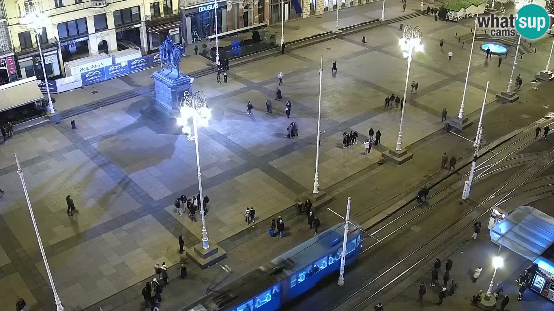 Piazza Ban Jelačić livecam Zagreb – Hotel Dubrovnik