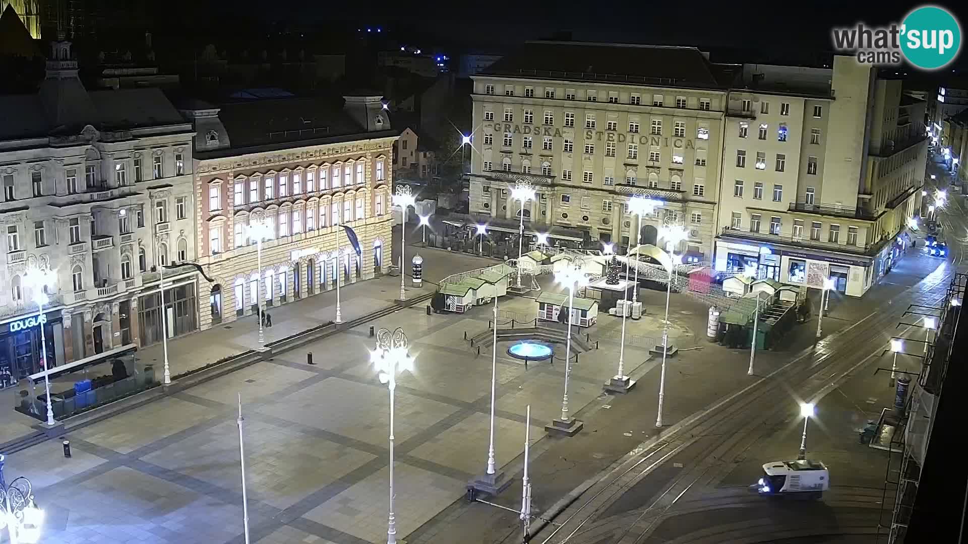 Webcam live Zagreb – Ban Jelačić Platz