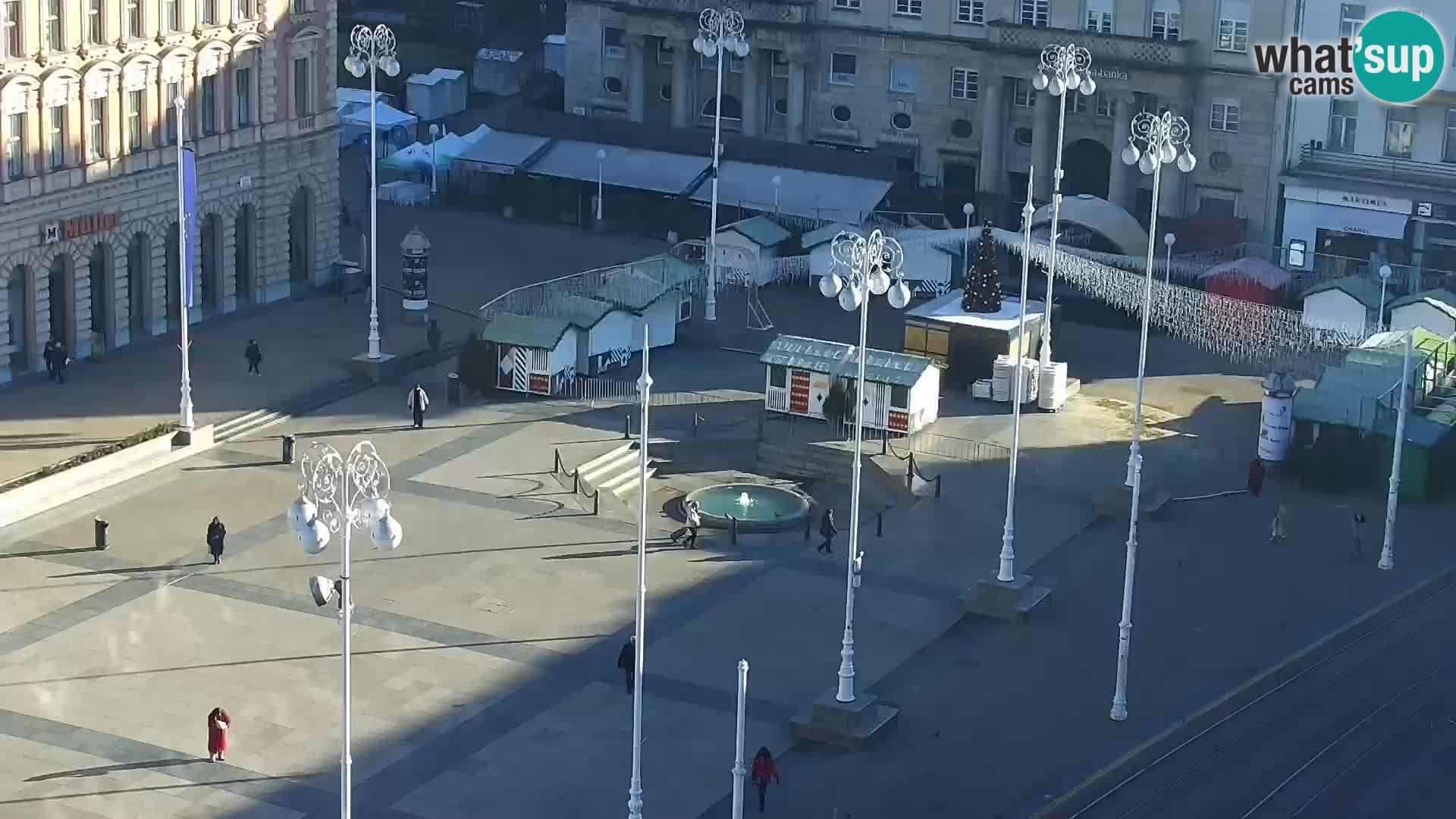 Piazza Ban Jelačić livecam Zagreb – Hotel Dubrovnik