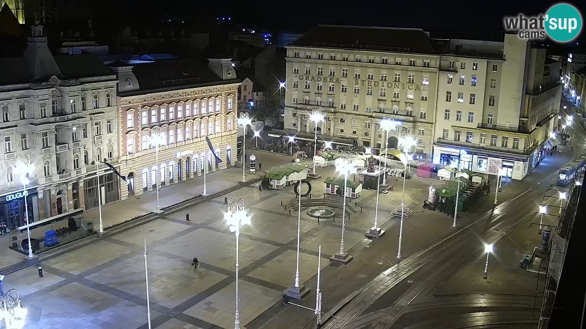 Webcam live Zagreb – Ban Jelačić Platz