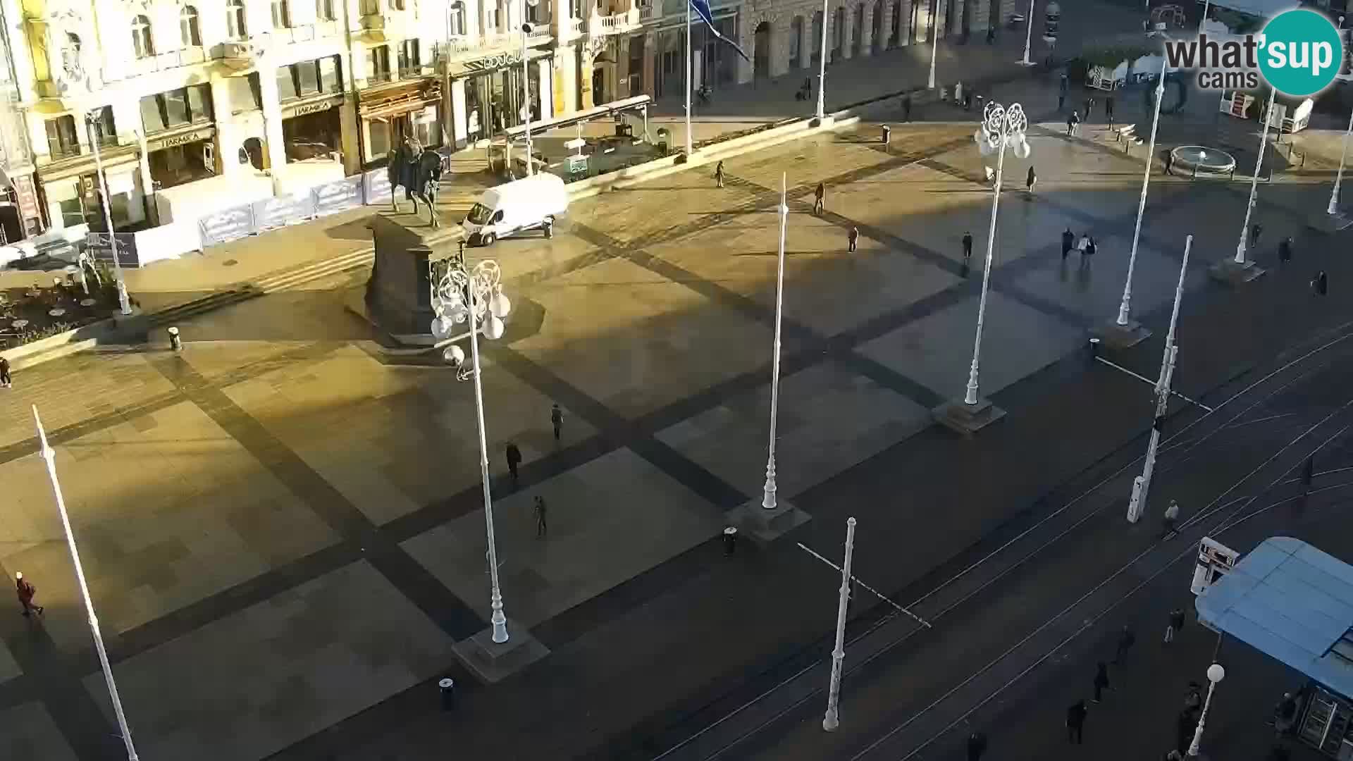 Webcam live Zagreb – Ban Jelačić Platz