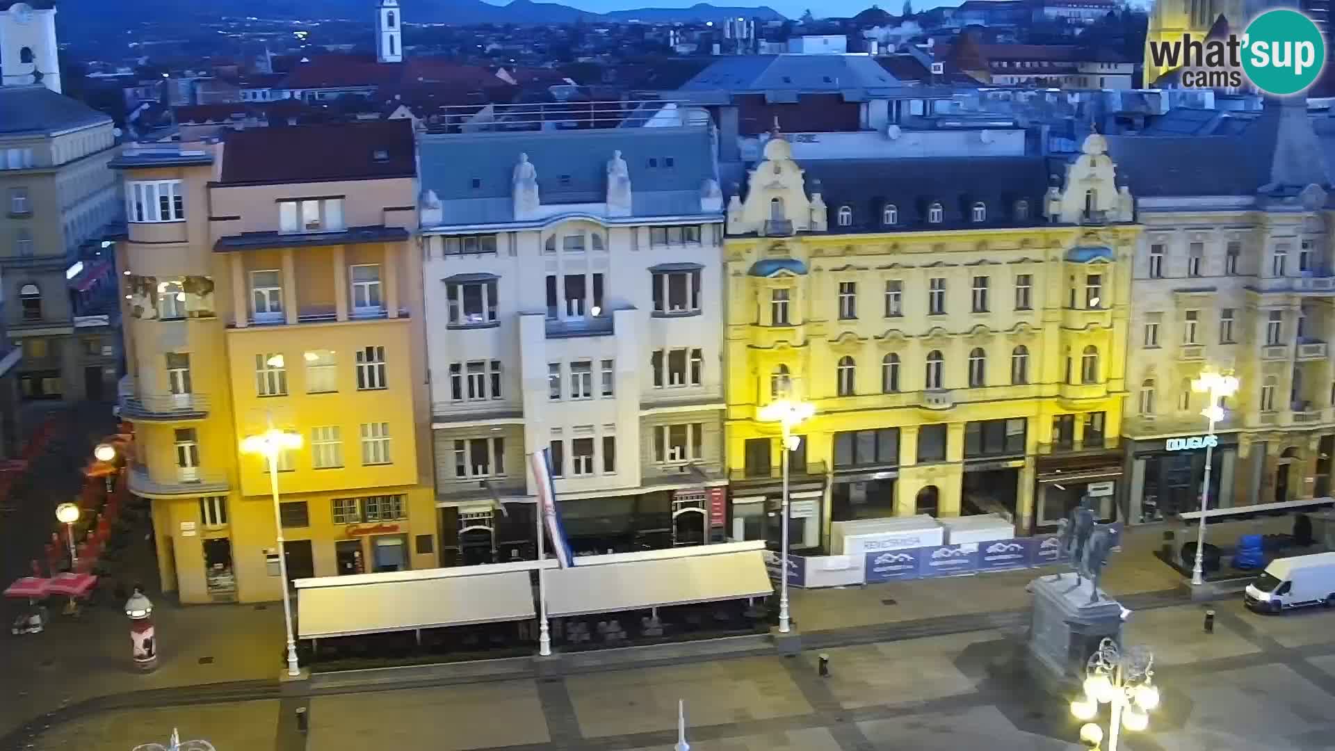 Webcam live Zagreb – Ban Jelačić Platz