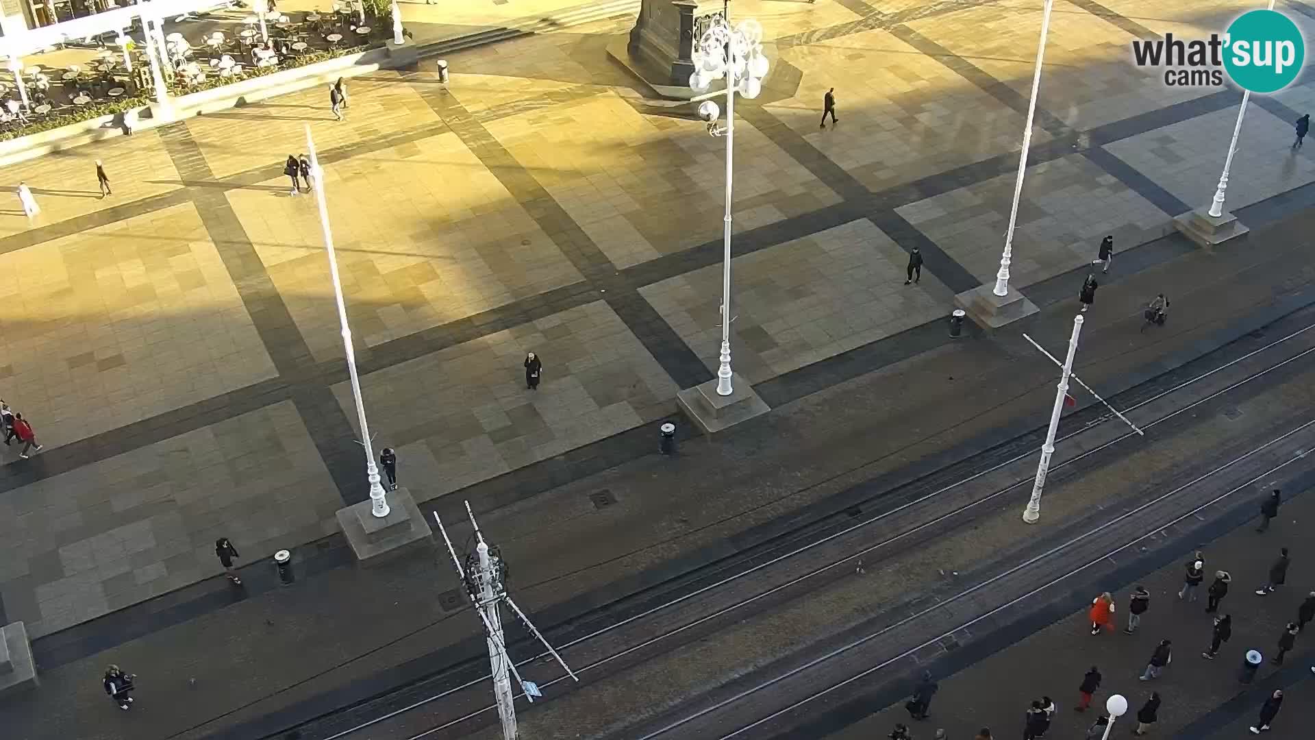 Webcam live Zagreb – Ban Jelačić Platz