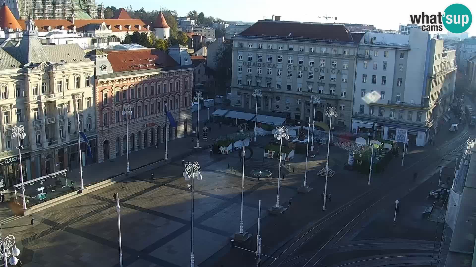 Webcam Zagreb – Plaza Ban Jelačić