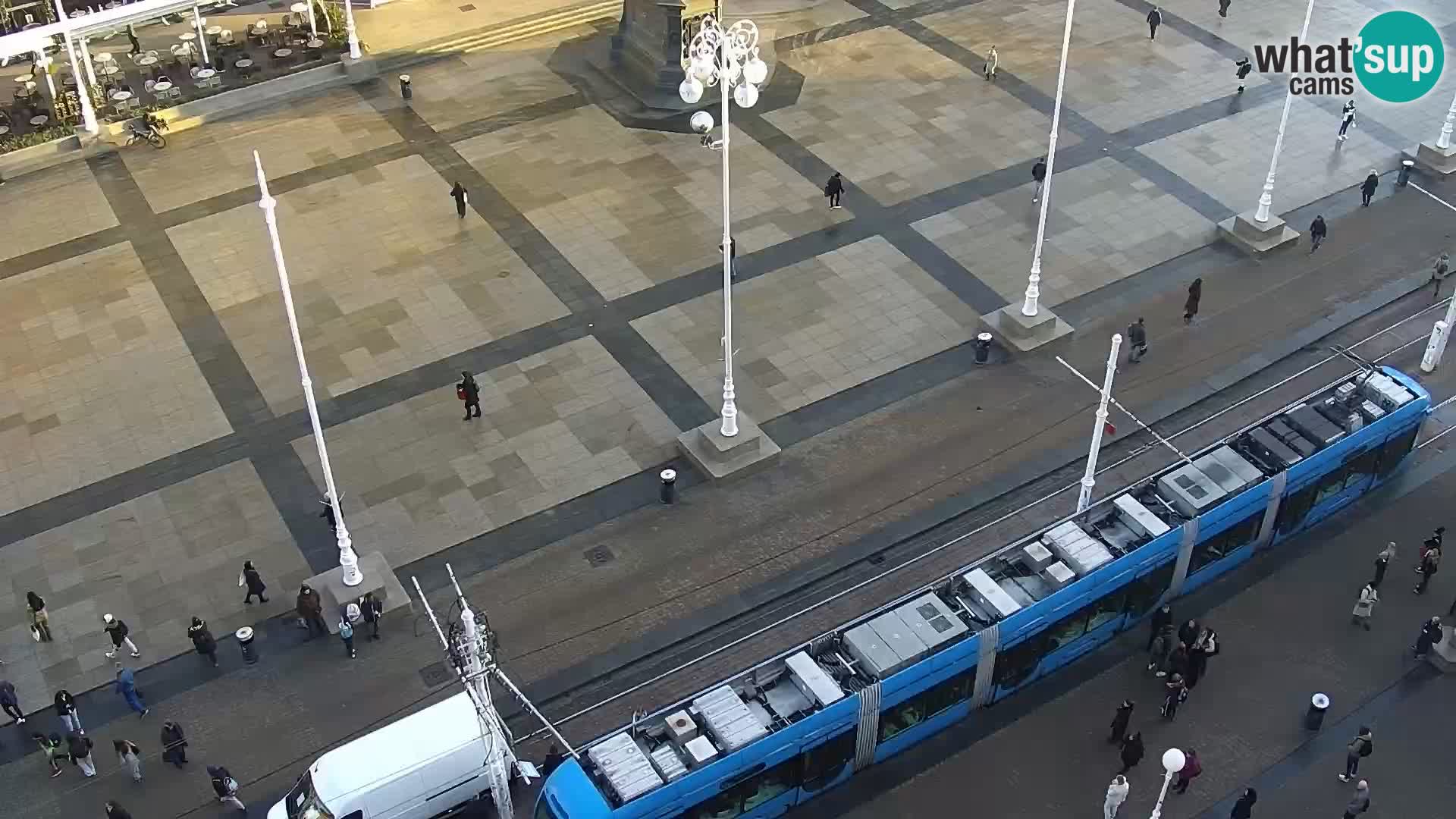 Piazza Ban Jelačić livecam Zagreb – Hotel Dubrovnik