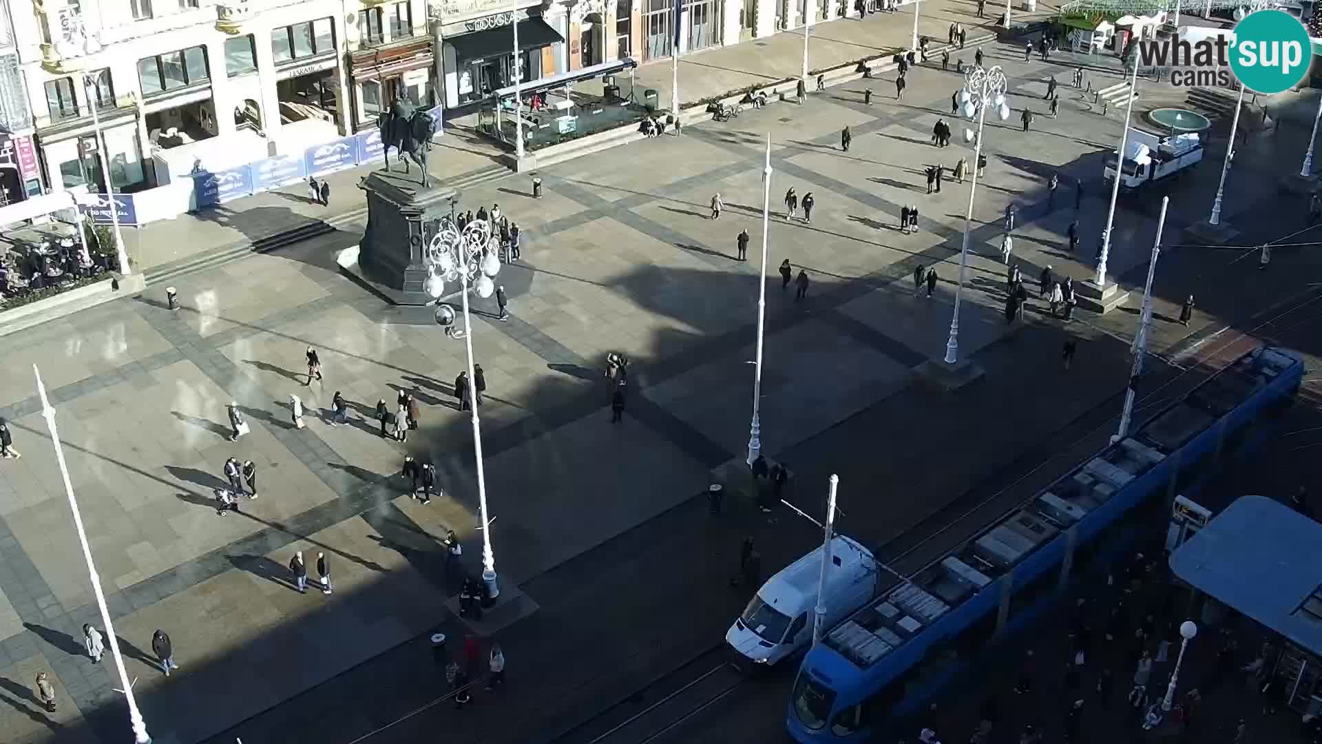 Ban Jelačić Platz  Live webcam Zagreb – Hotel Dubrovnik