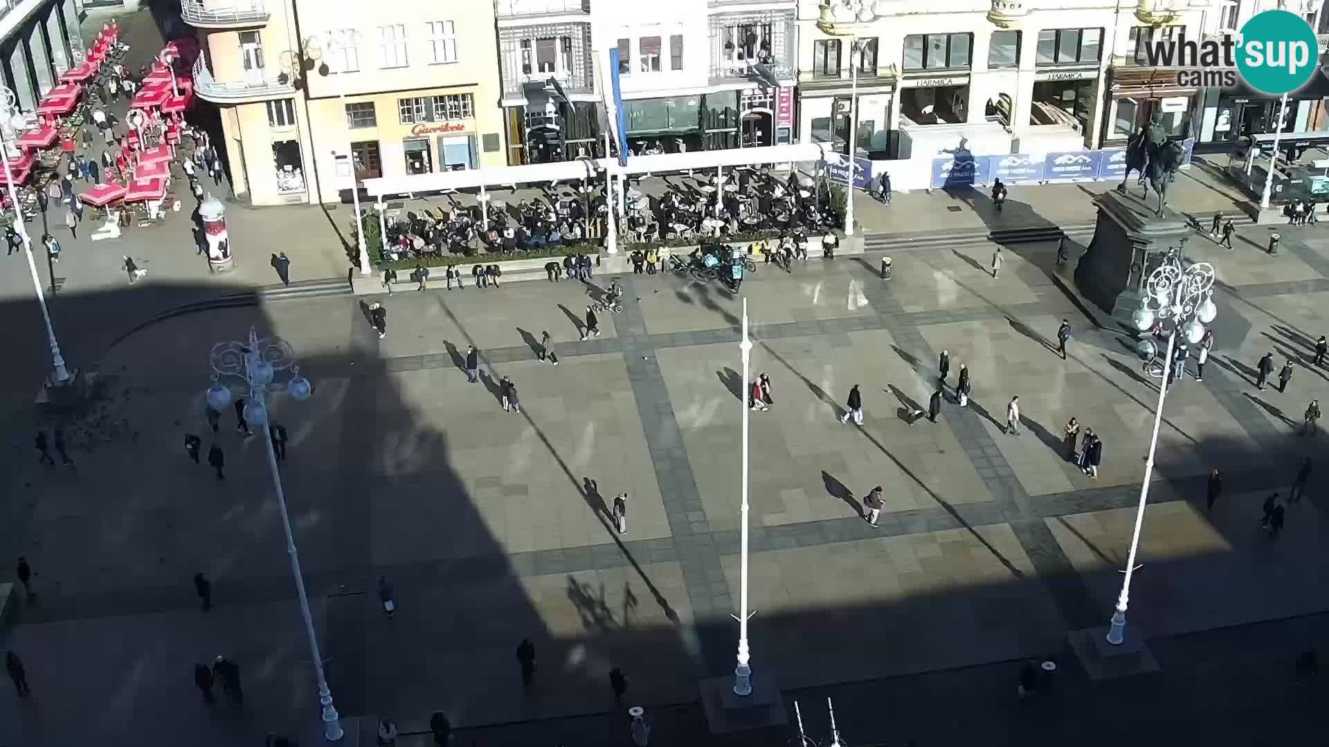 Webcam live Zagreb – Ban Jelačić Platz