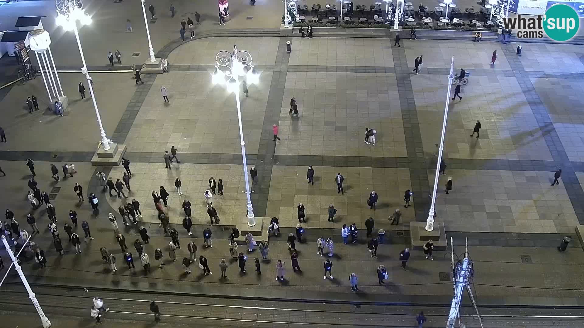 Piazza Ban Jelačić livecam Zagreb – Hotel Dubrovnik