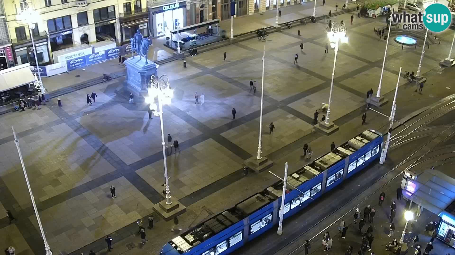 Piazza Ban Jelačić livecam Zagreb – Hotel Dubrovnik