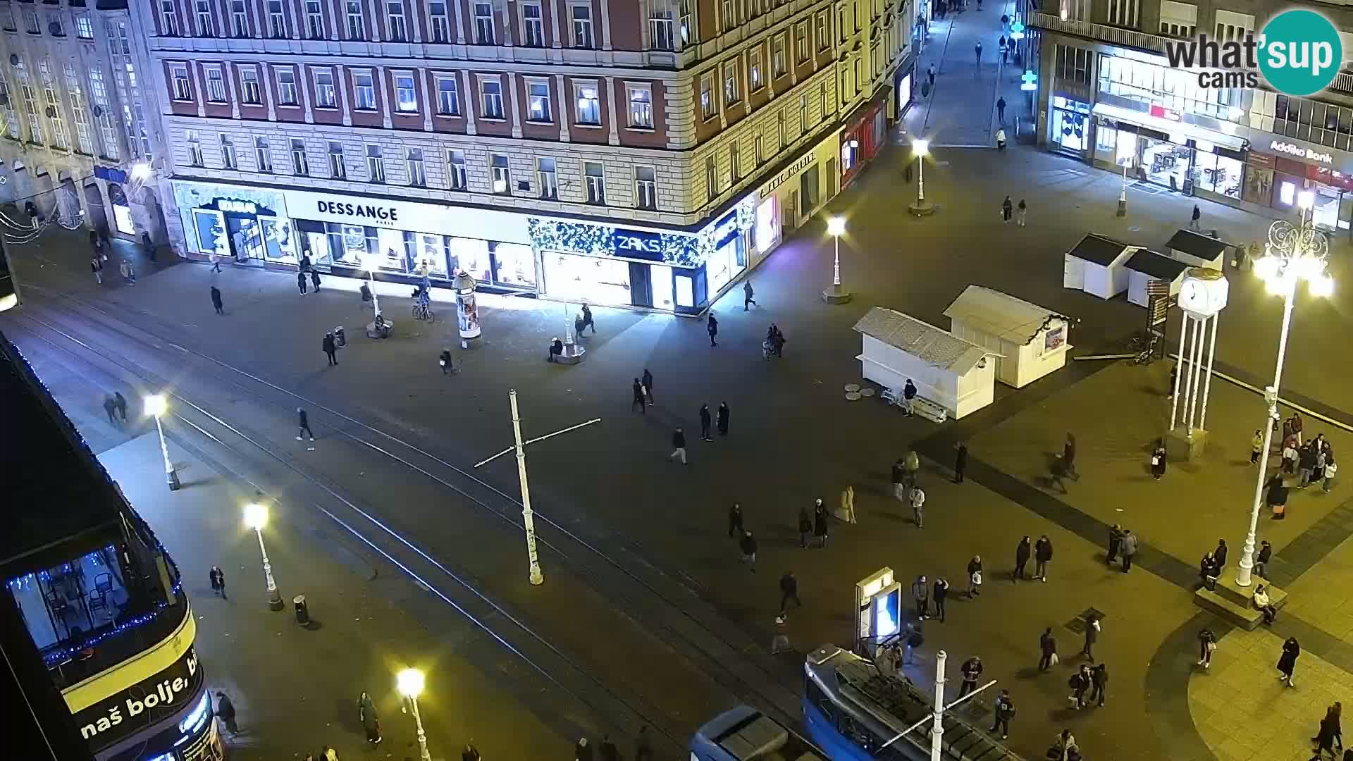 Piazza Ban Jelačić livecam Zagreb – Hotel Dubrovnik