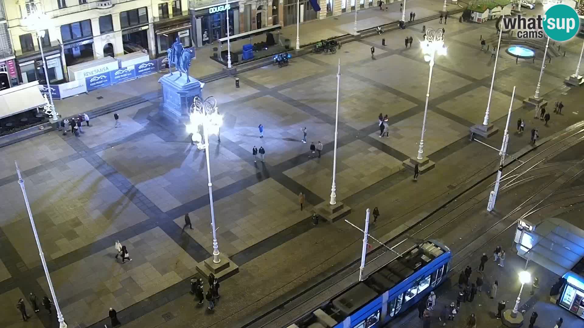 Webcam live Zagreb – Ban Jelačić Platz