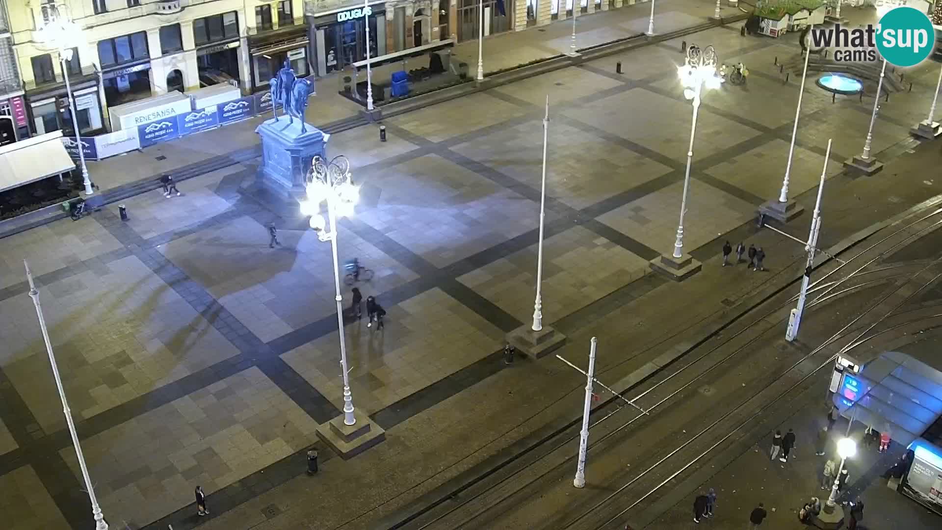 Piazza Ban Jelačić livecam Zagreb – Hotel Dubrovnik