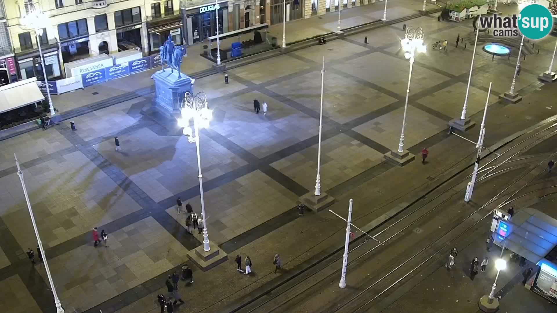 Piazza Ban Jelačić livecam Zagreb – Hotel Dubrovnik