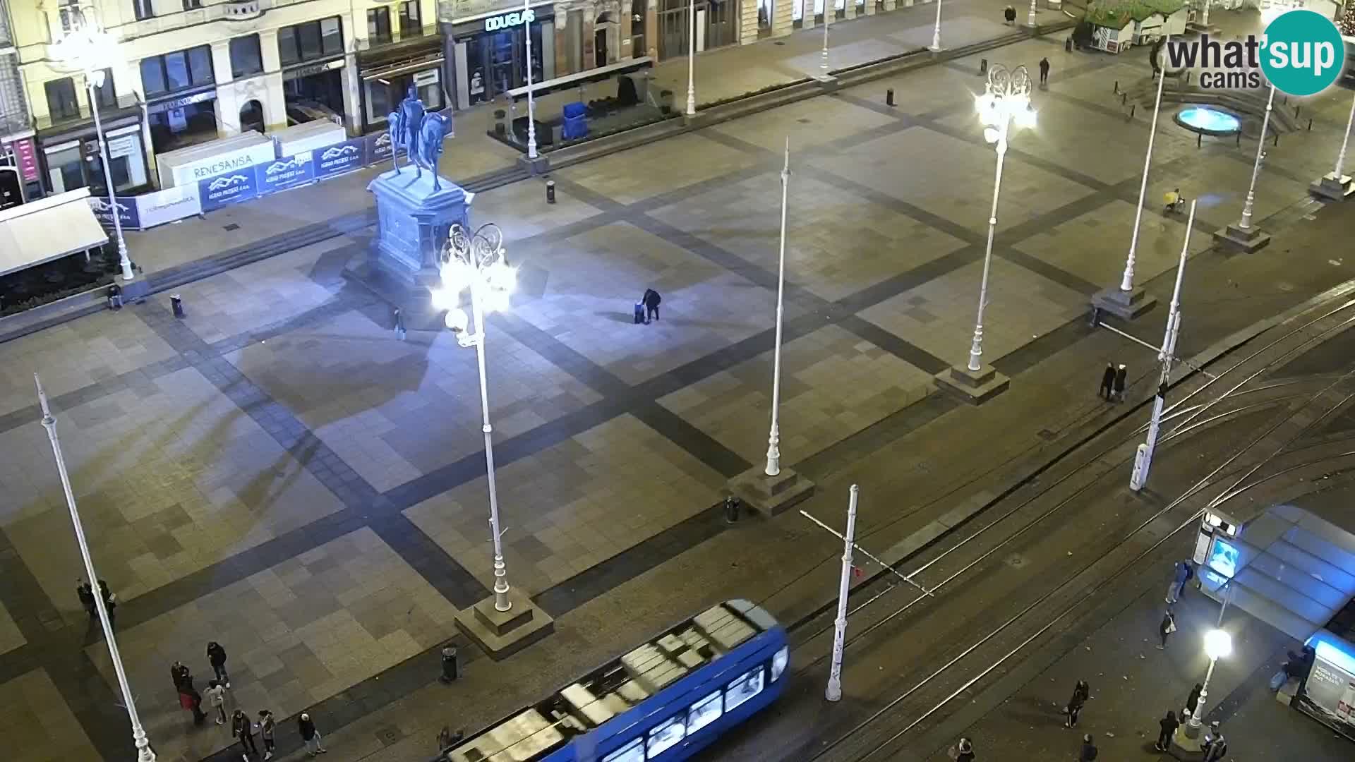 Piazza Ban Jelačić livecam Zagreb – Hotel Dubrovnik