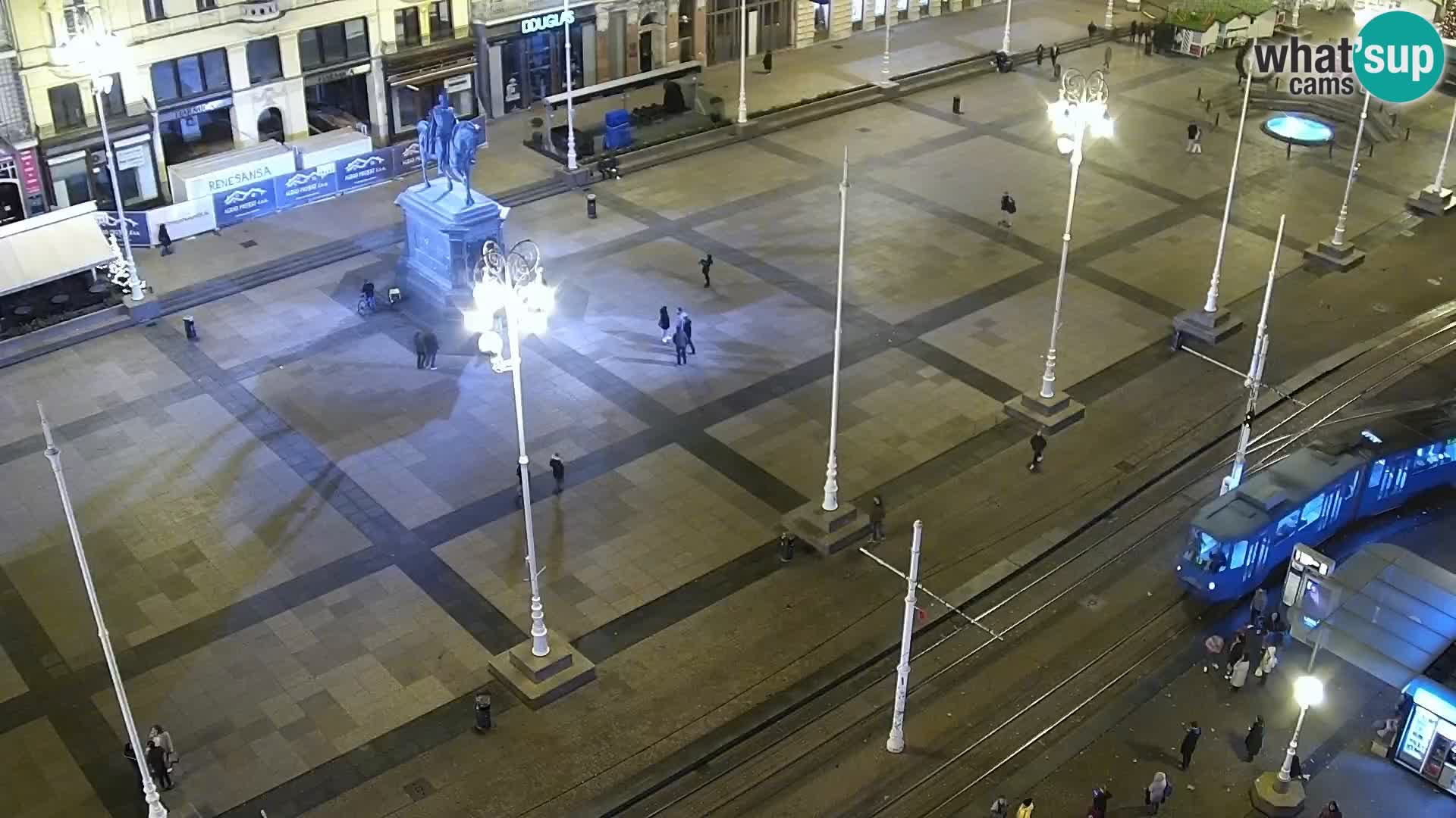 Piazza Ban Jelačić livecam Zagreb – Hotel Dubrovnik