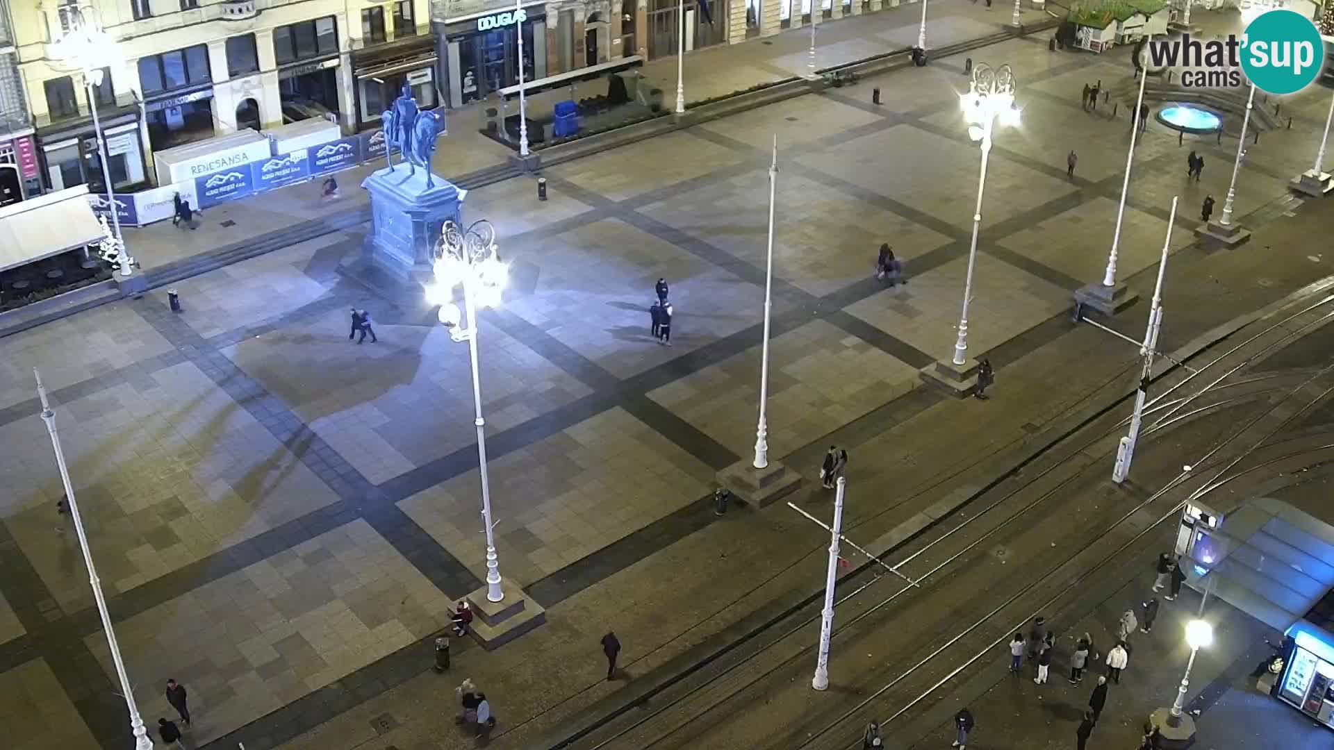 Webcam Zagreb – Plaza Ban Jelačić