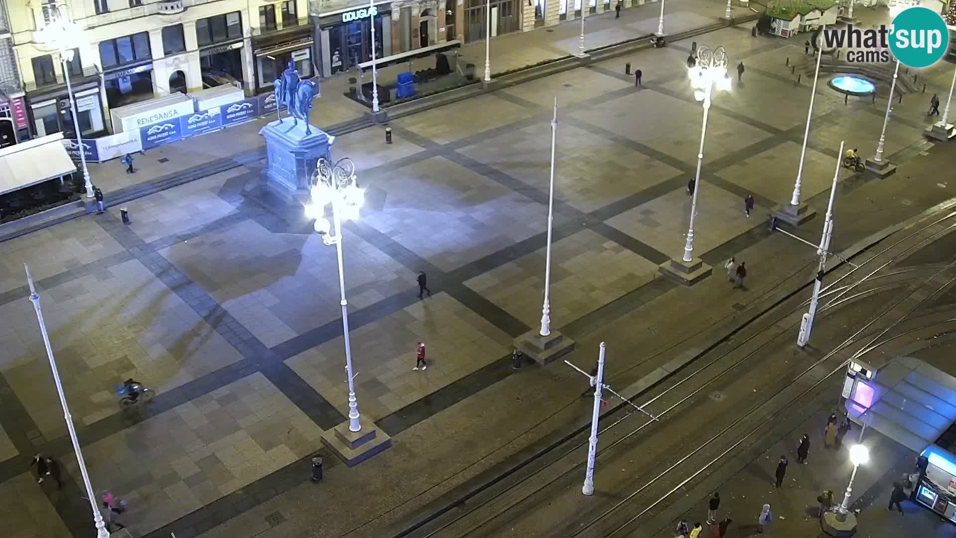 Webcam live Zagreb – Ban Jelačić Platz