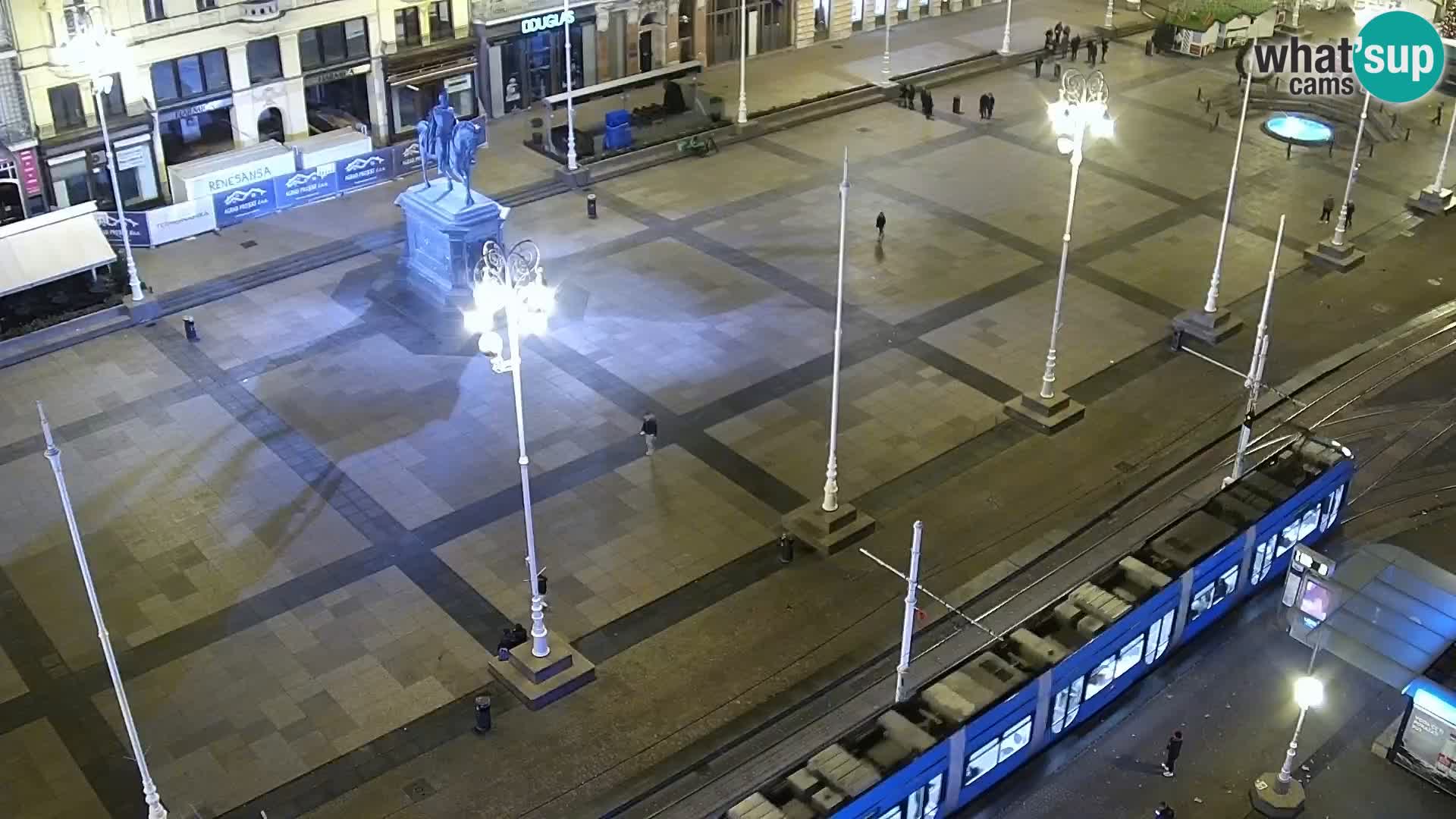 Ban Jelačić Platz  Live webcam Zagreb – Hotel Dubrovnik