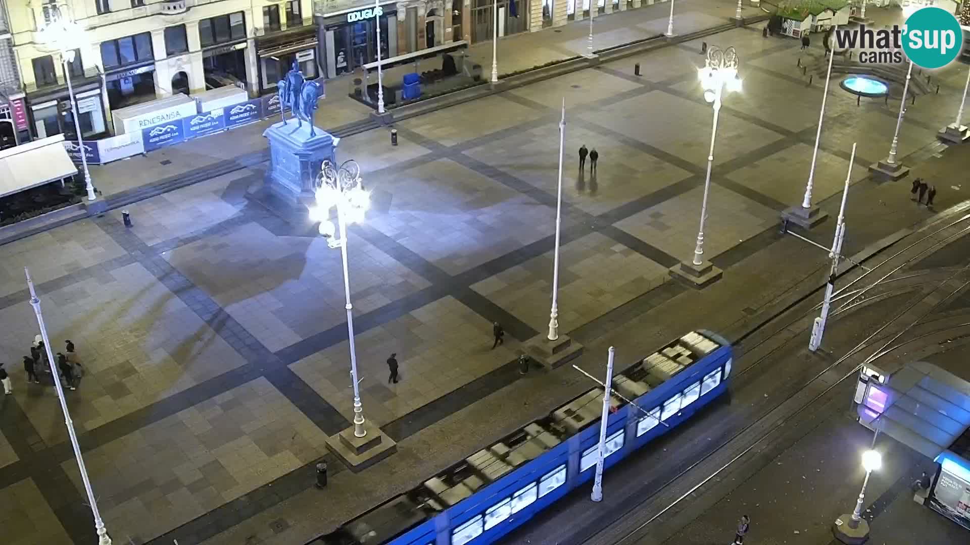 Webcam live Zagreb – Ban Jelačić Platz