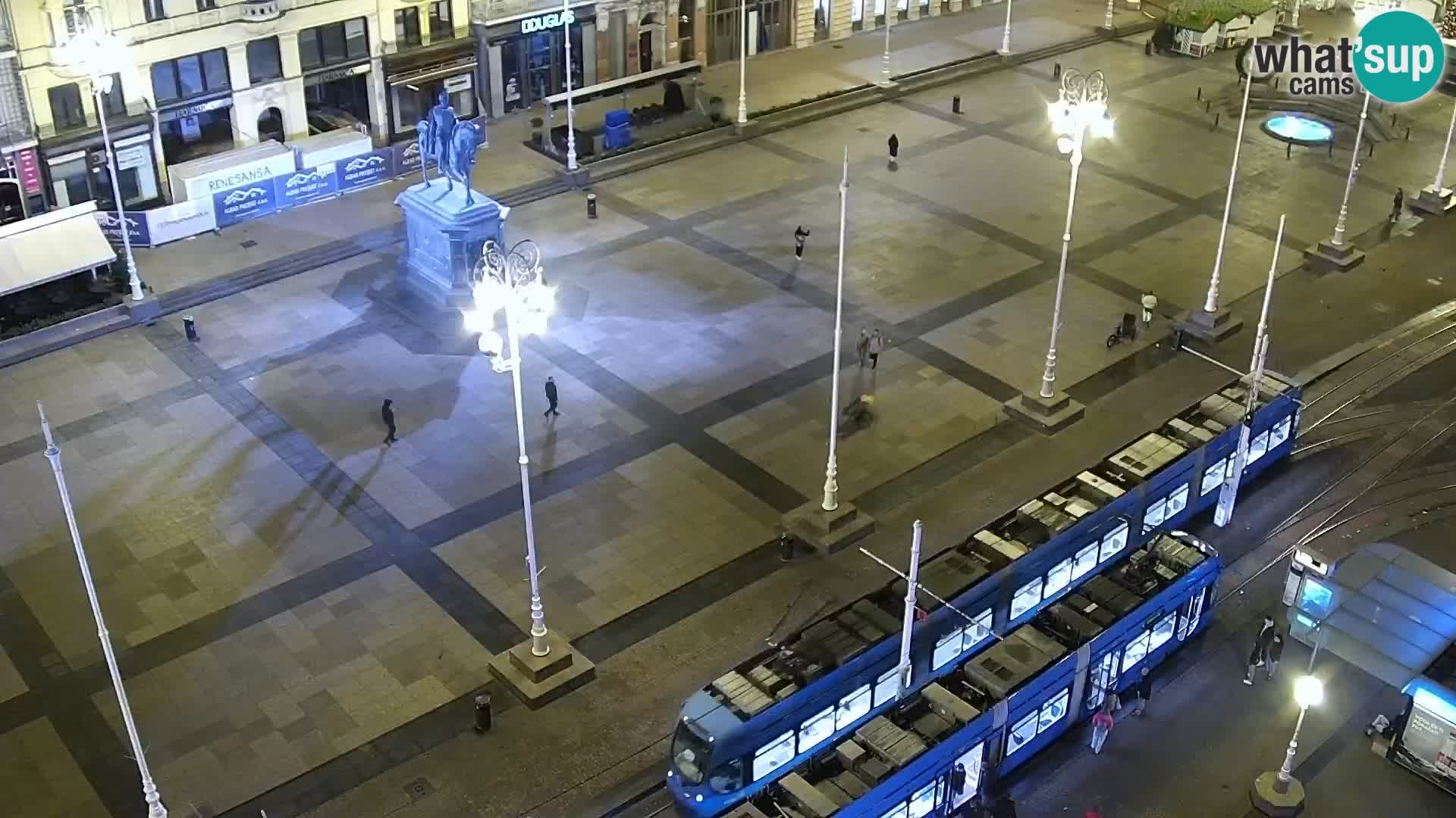 Webcam live Zagreb – Ban Jelačić Platz