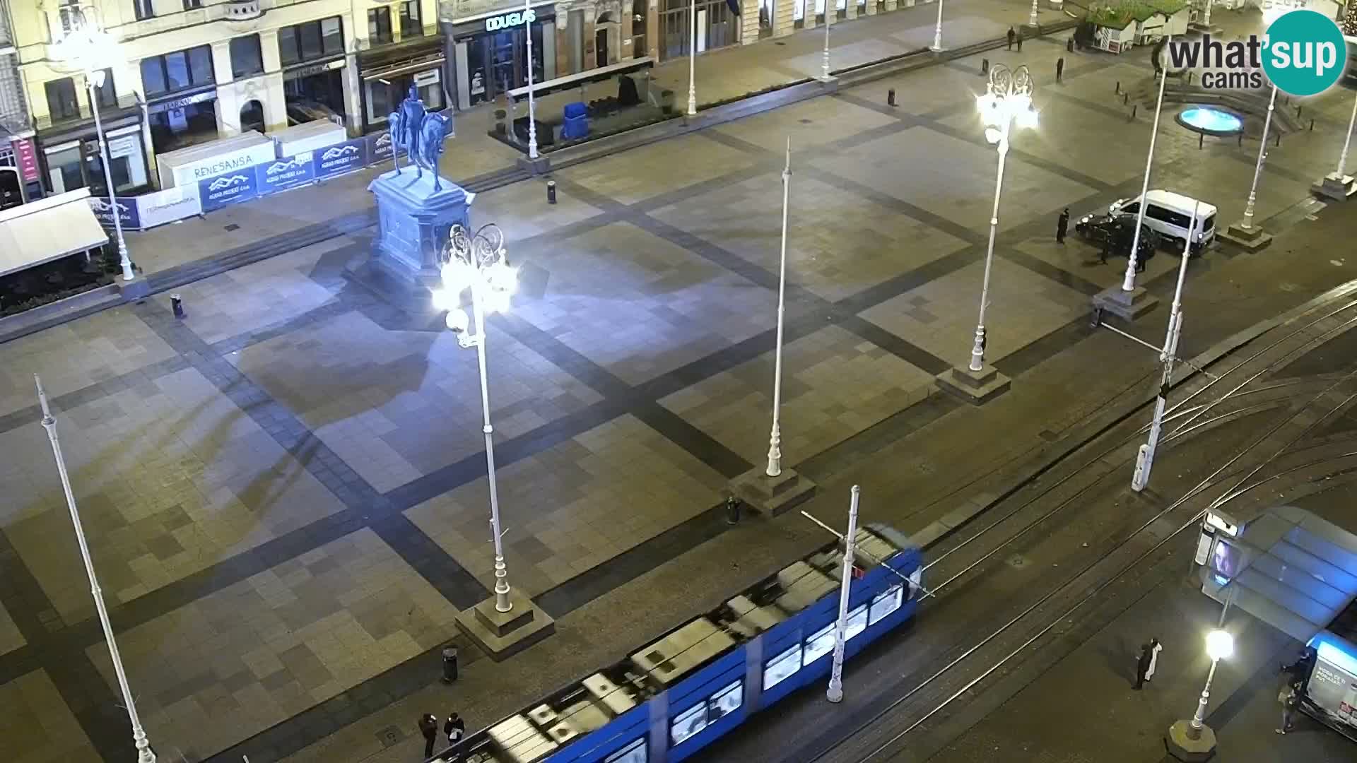 Piazza Ban Jelačić livecam Zagreb – Hotel Dubrovnik