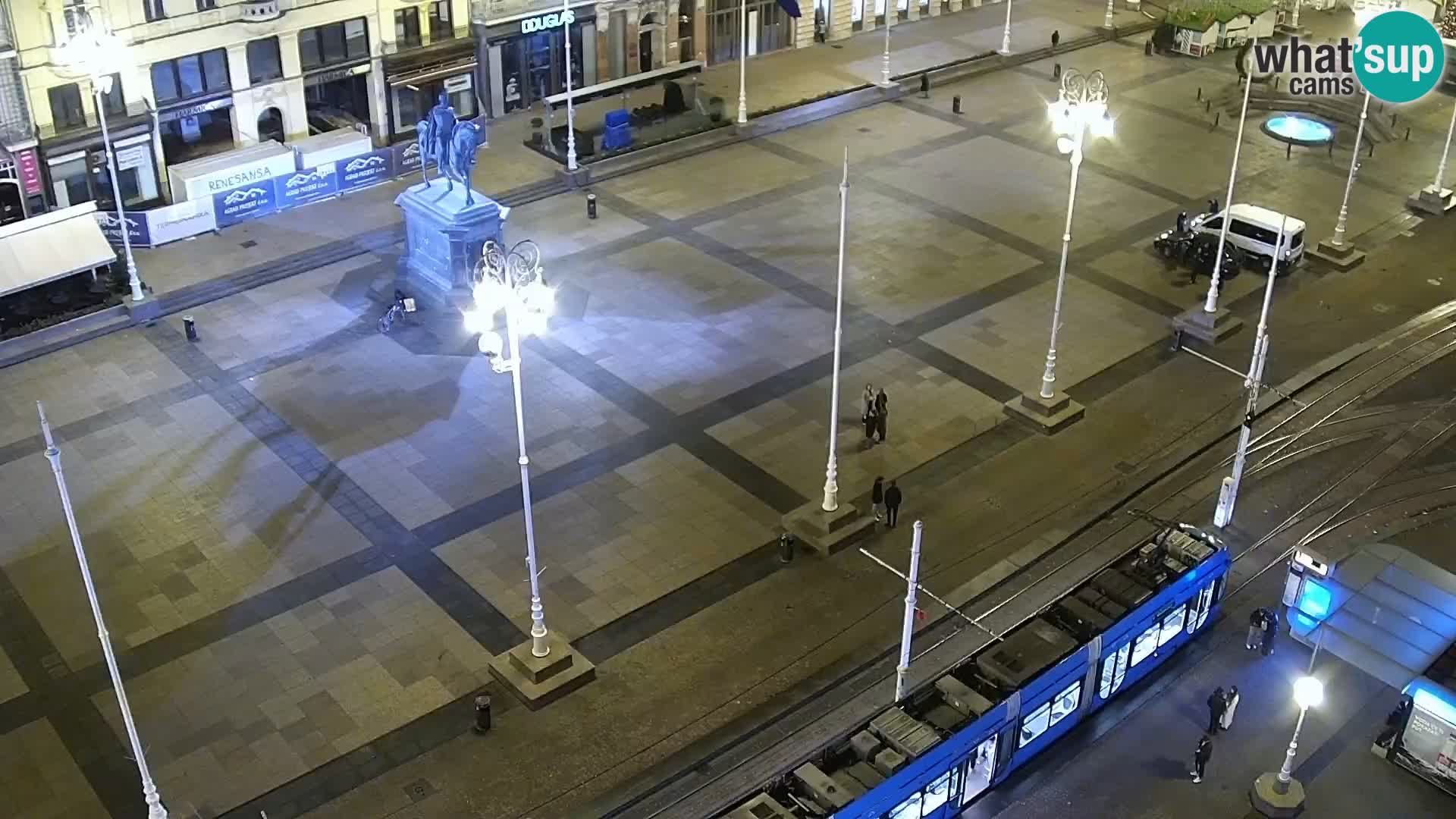 Plaza Ban Jelačić camera en vivo Zagreb – Hotel Dubrovnik