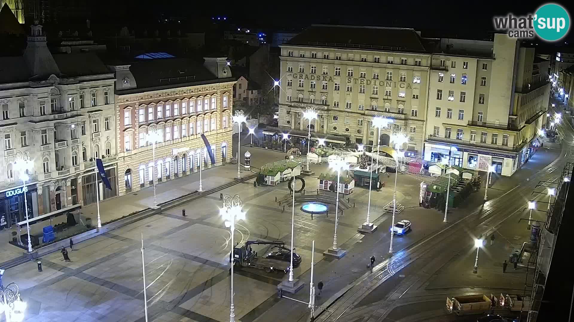 Ban Jelačić Platz  Live webcam Zagreb – Hotel Dubrovnik