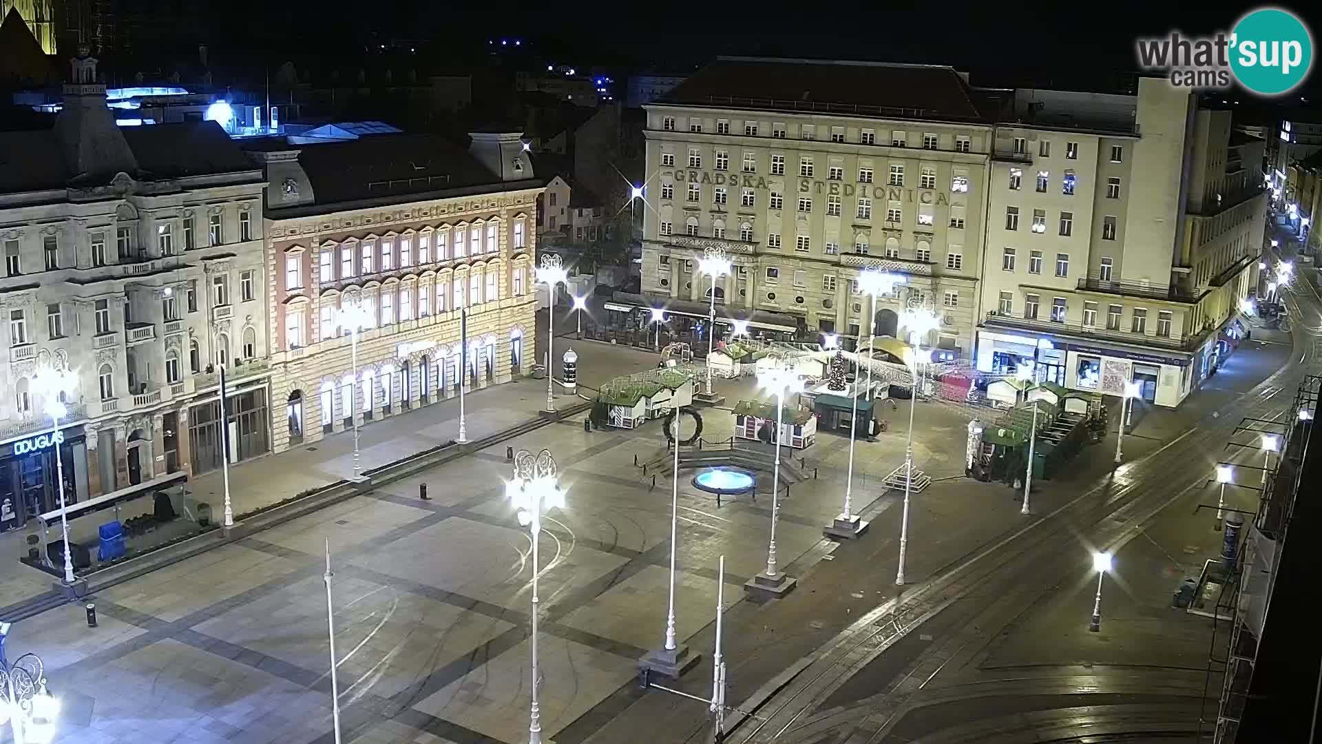 Webcam Zagreb – Plaza Ban Jelačić