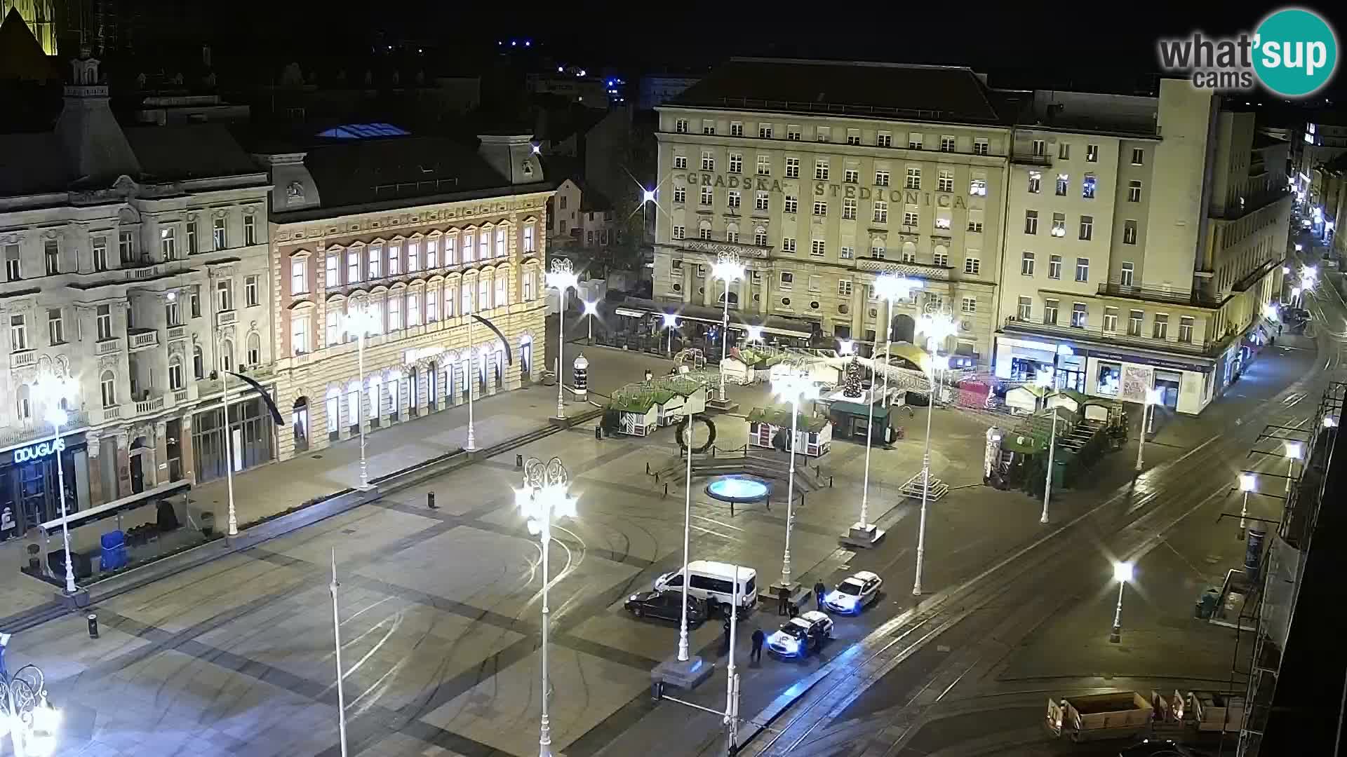 Ban Jelačić Platz  Live webcam Zagreb – Hotel Dubrovnik