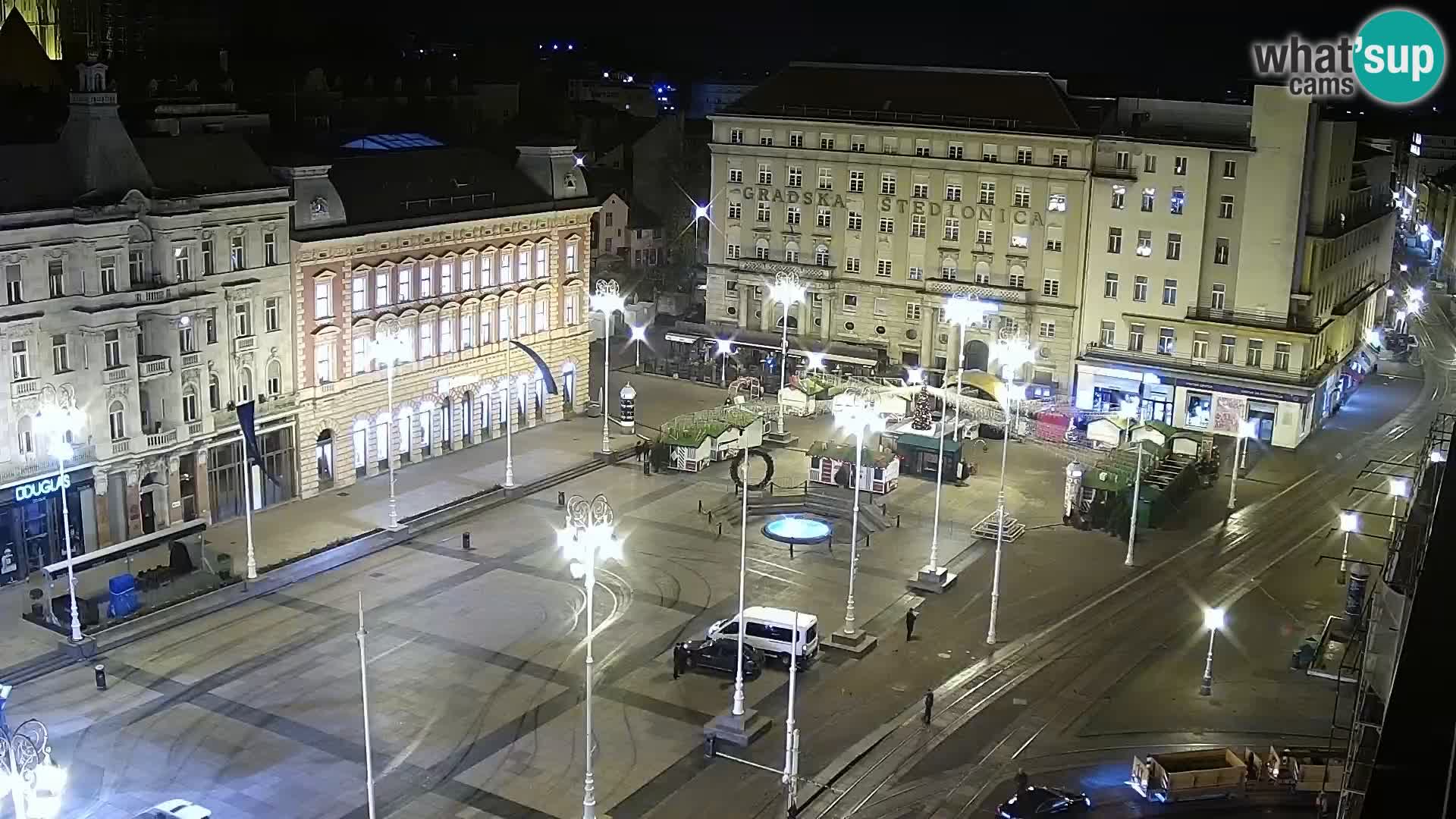 Webcam live Zagreb – Ban Jelačić Platz