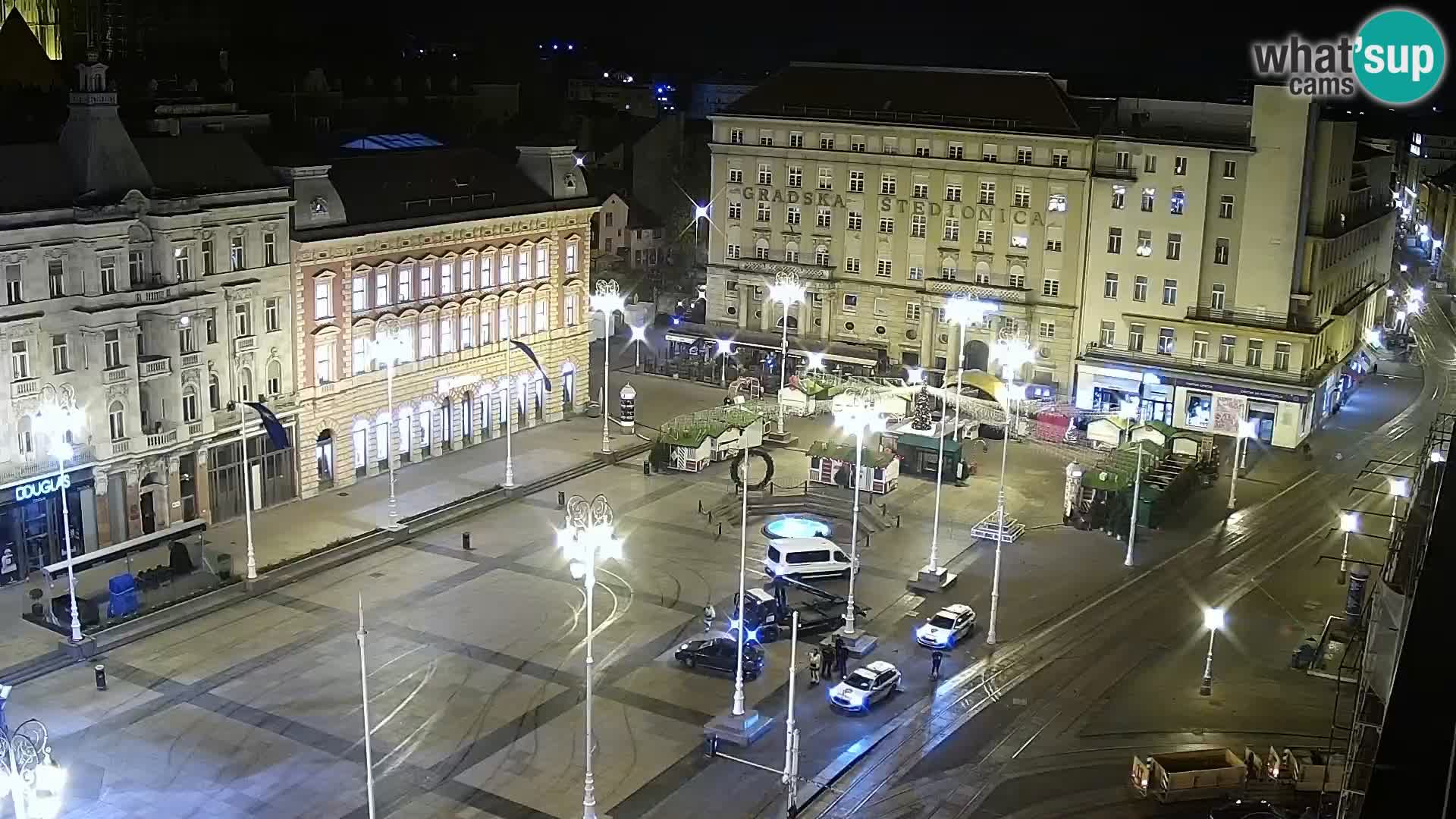 Piazza Ban Jelačić livecam Zagreb – Hotel Dubrovnik